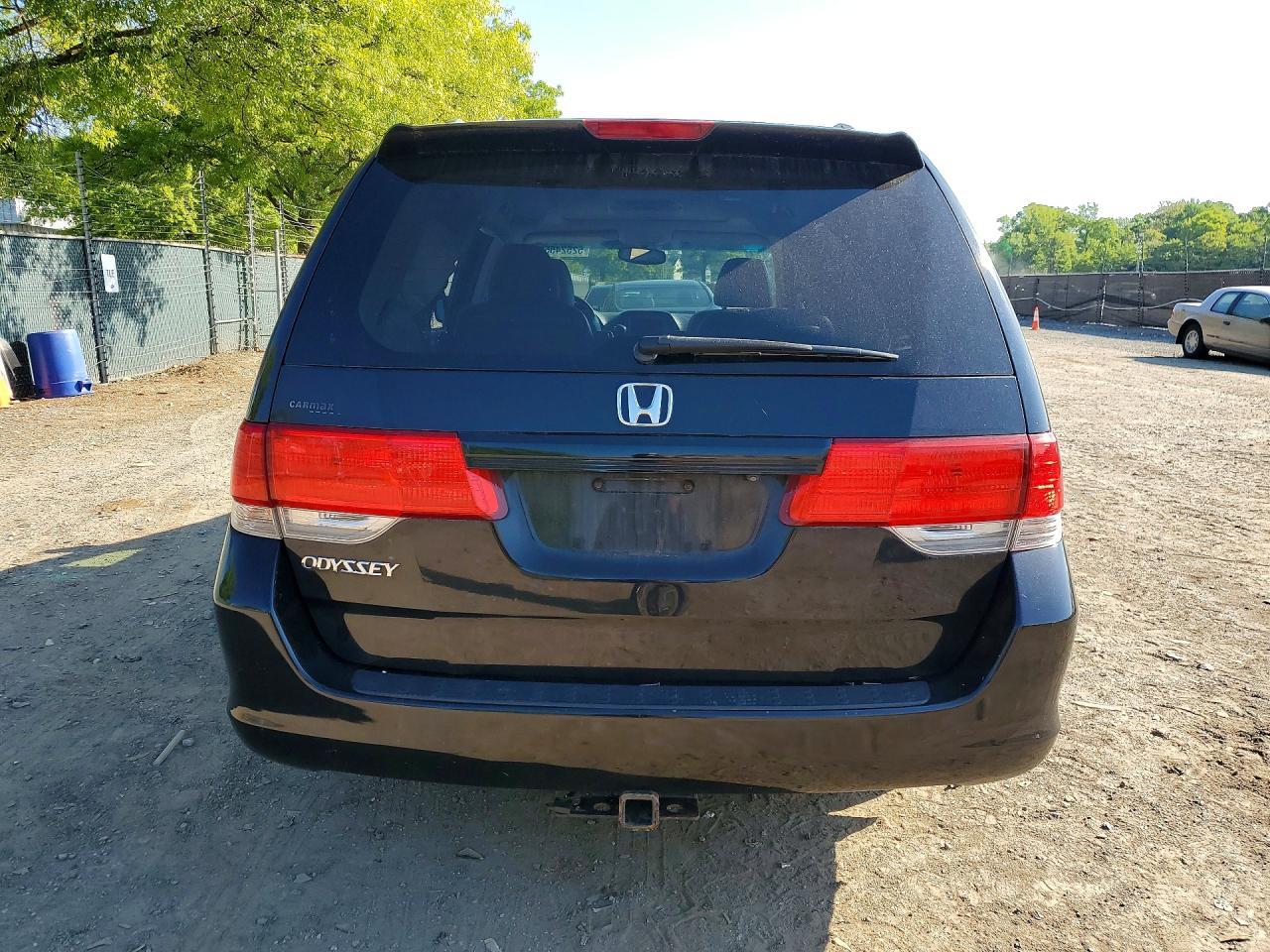 2009 Honda Odyssey Exl Black vin: 5FNRL38749B012488