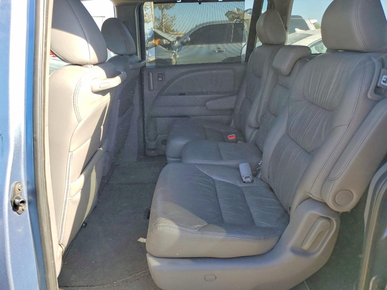 2009 Honda Odyssey Exl Blue vin: 5FNRL38749B023474