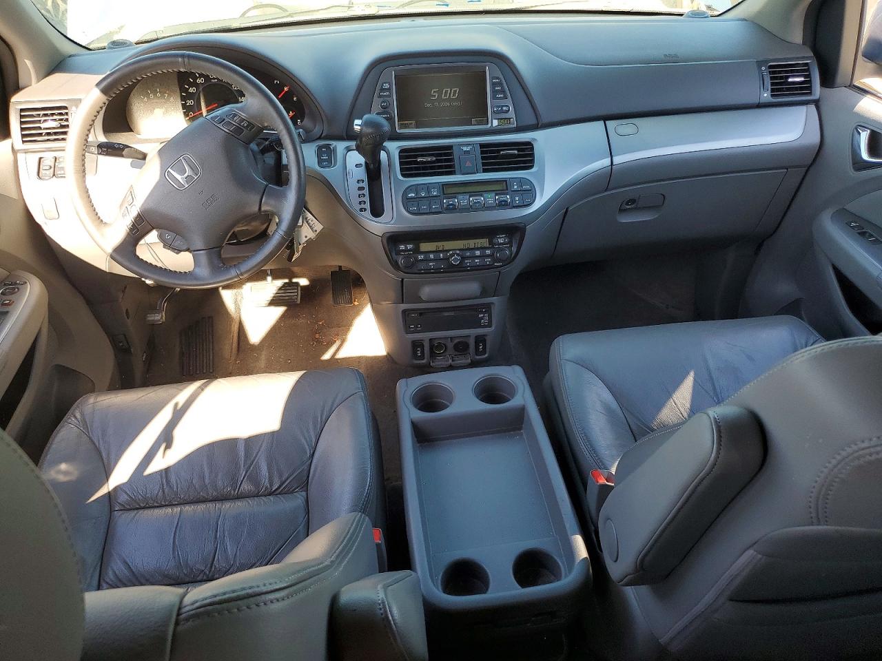 2009 Honda Odyssey Exl Blue vin: 5FNRL38749B023474