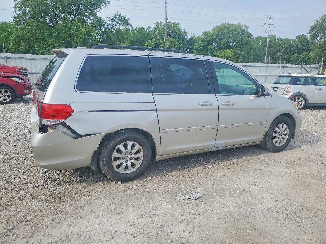 2009 Honda Odyssey Exl Silver vin: 5FNRL38749B046995