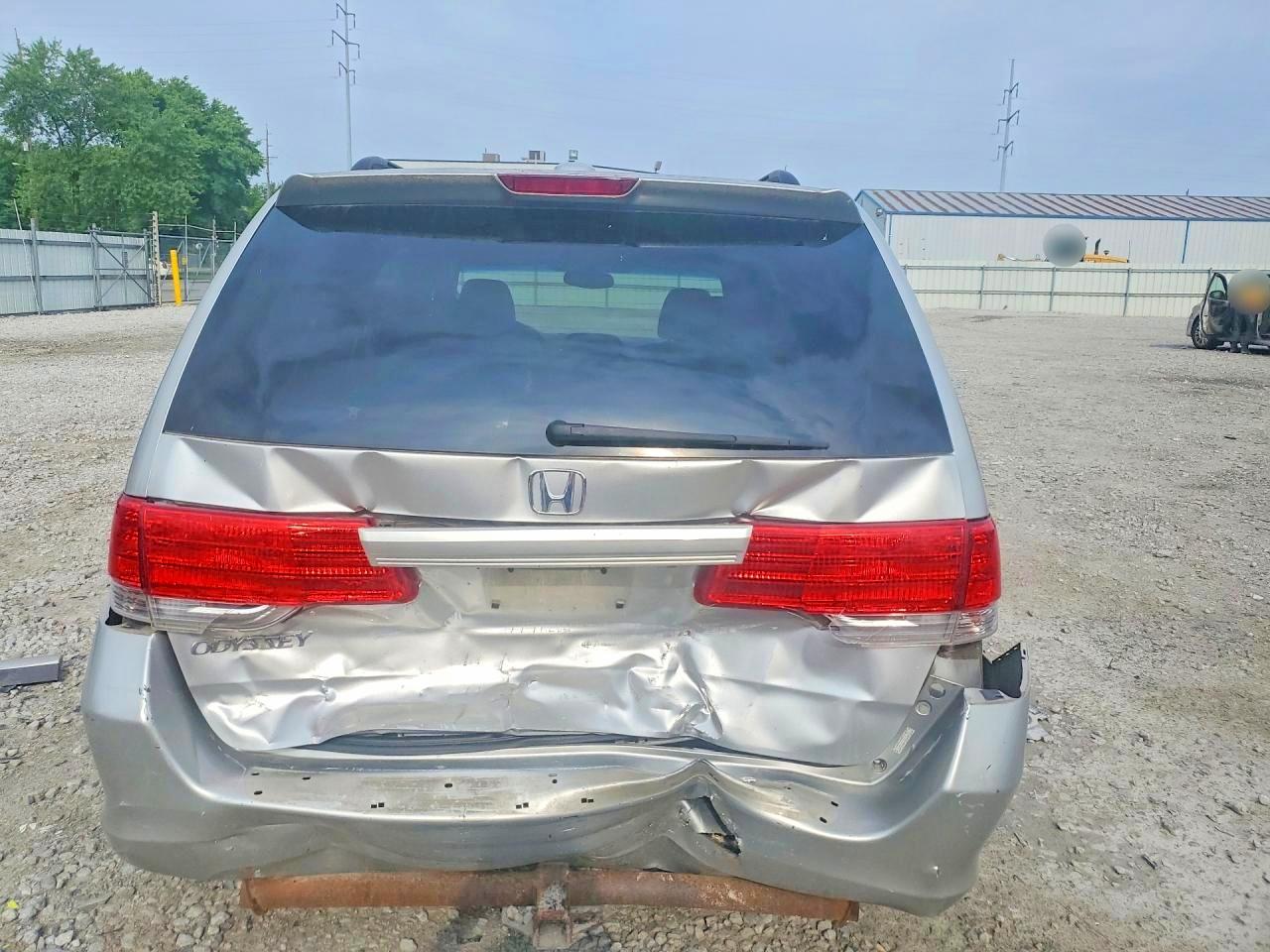 2009 Honda Odyssey Exl Silver vin: 5FNRL38749B046995