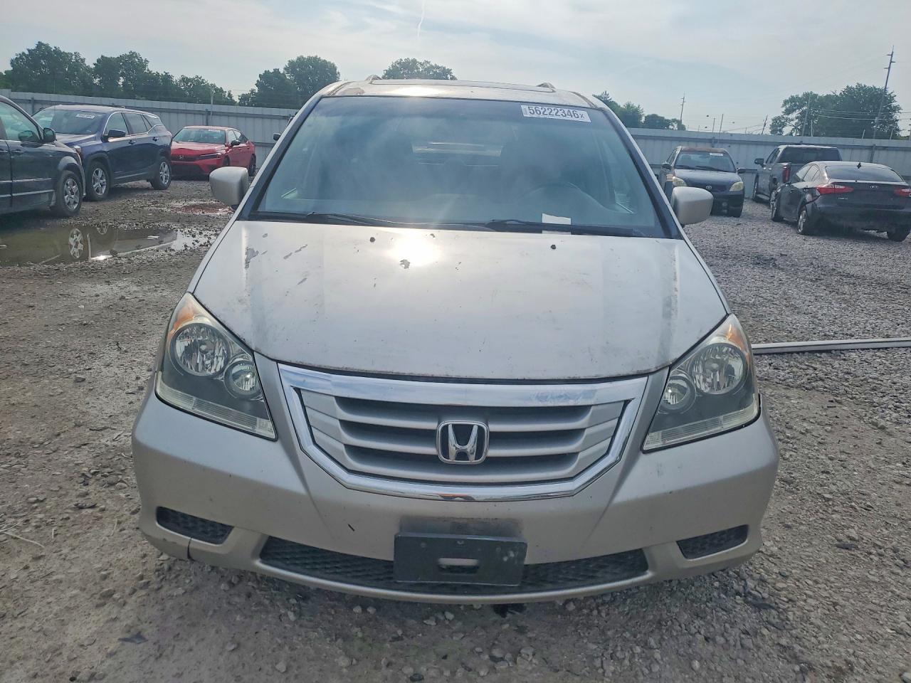2009 Honda Odyssey Exl Silver vin: 5FNRL38749B046995