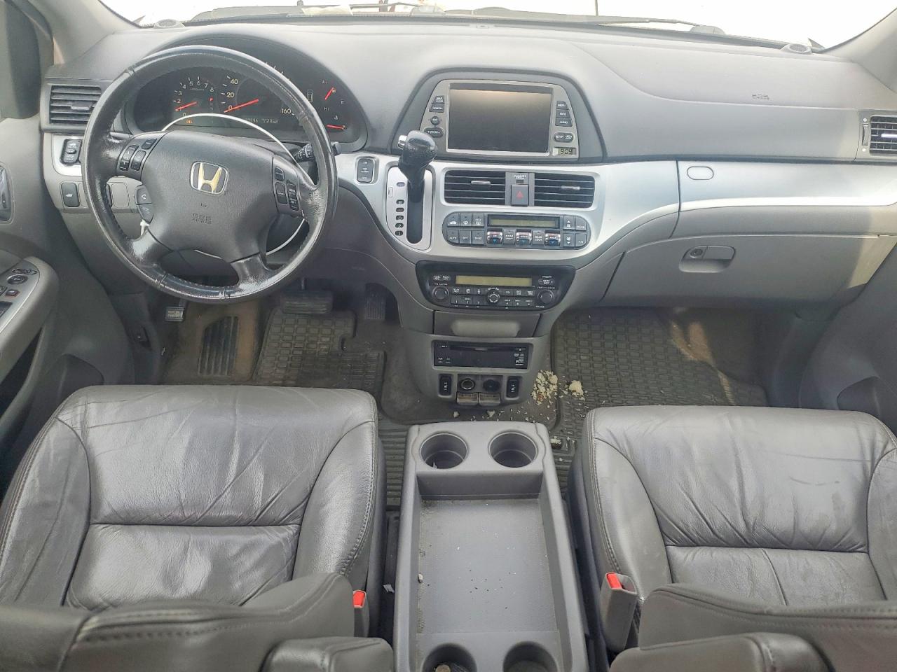 2009 Honda Odyssey Exl Silver vin: 5FNRL38749B046995