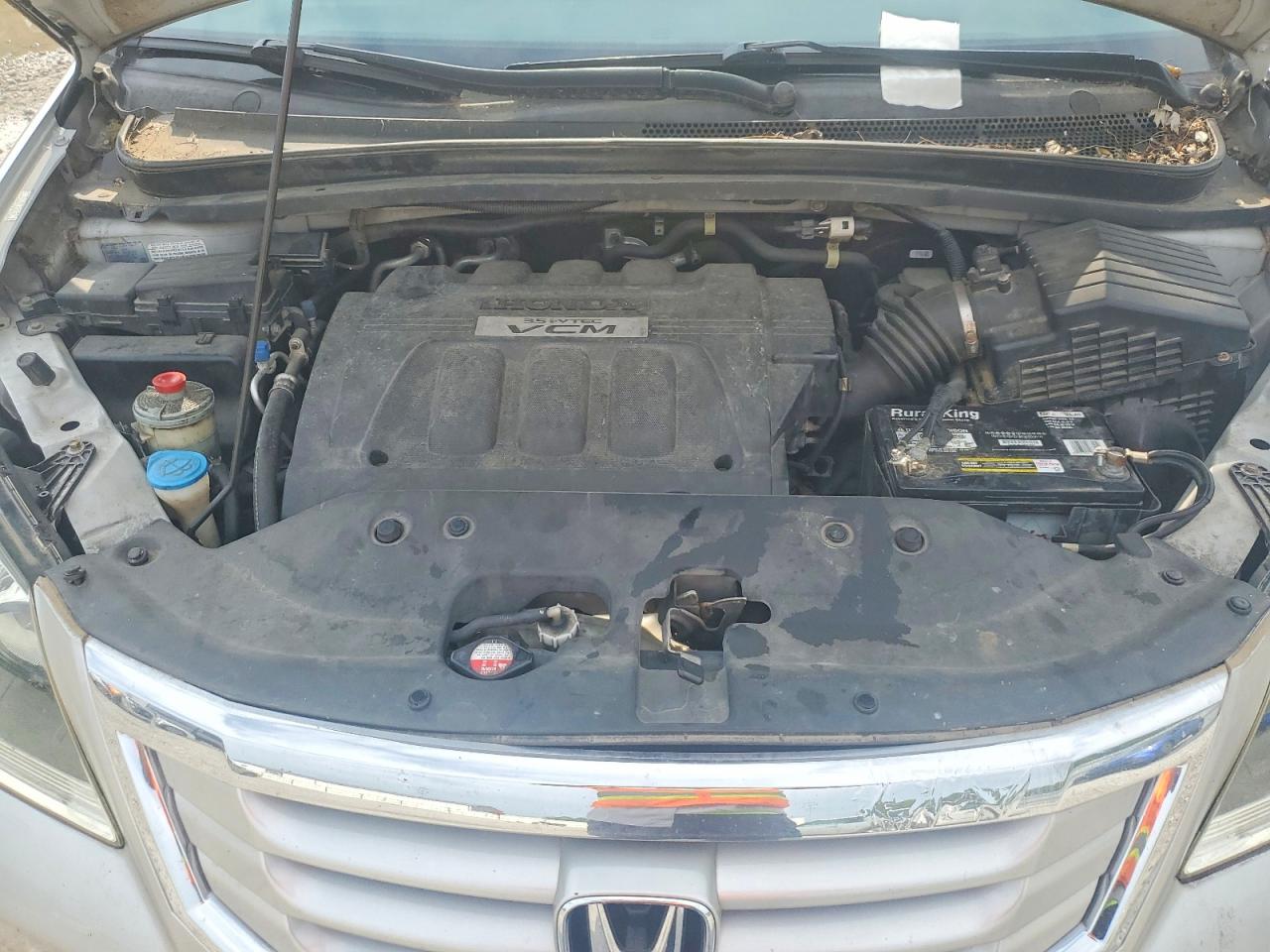 2009 Honda Odyssey Exl Silver vin: 5FNRL38749B046995