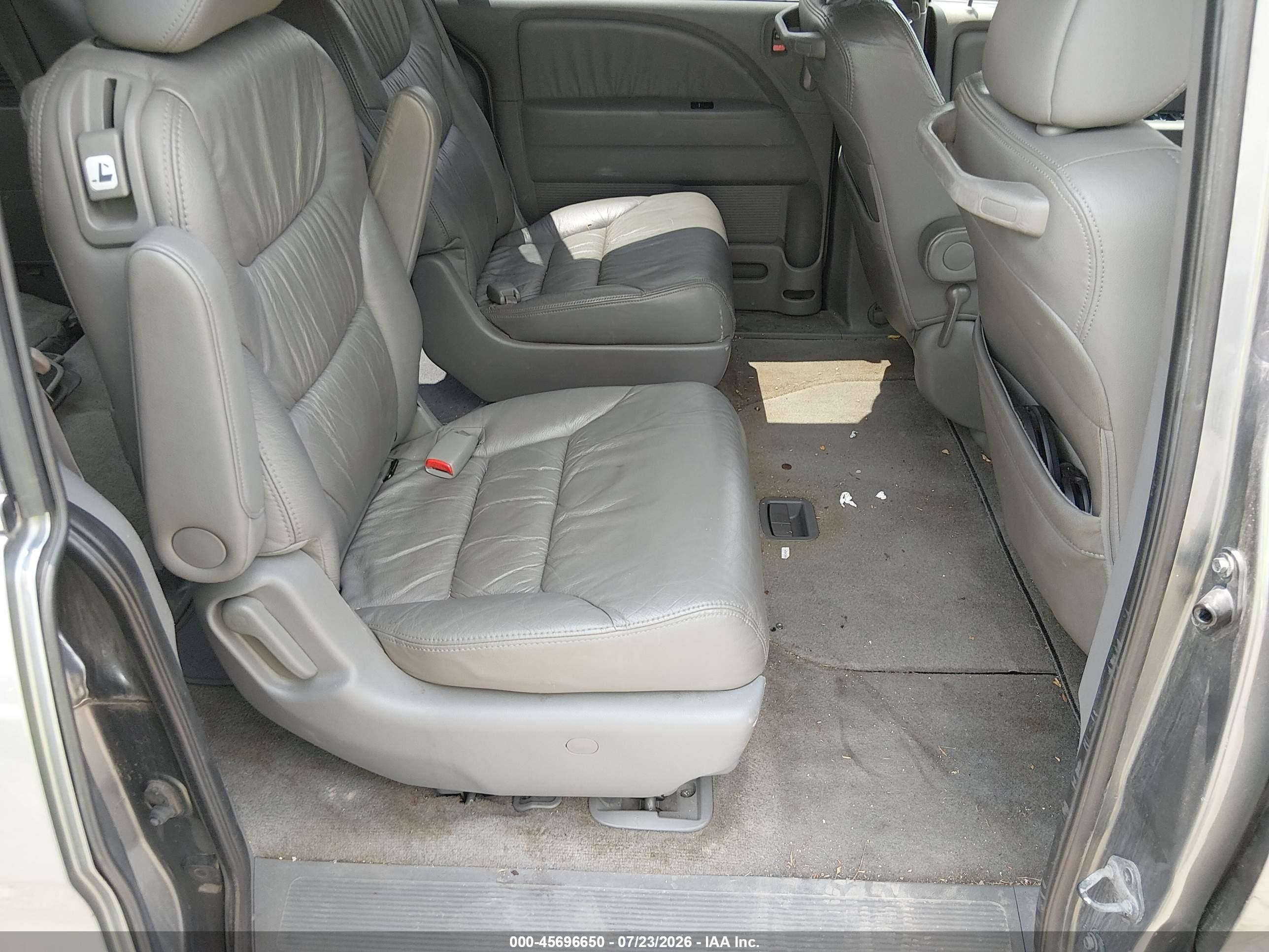 2009 Honda Odyssey Ex-l Gray vin: 5FNRL38749B412793