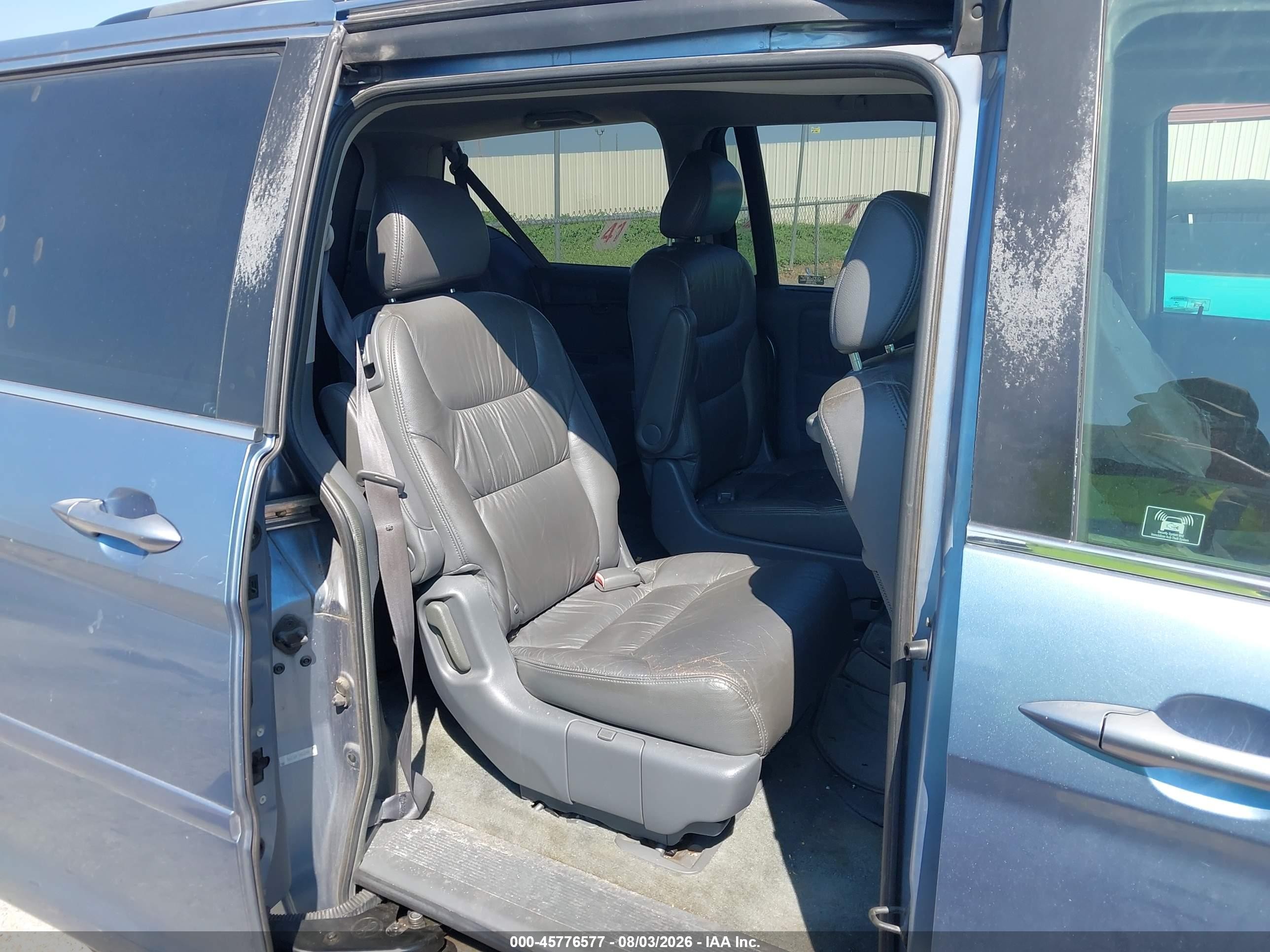 2005 Honda Odyssey Exl Синий vin: 5FNRL38755B067218