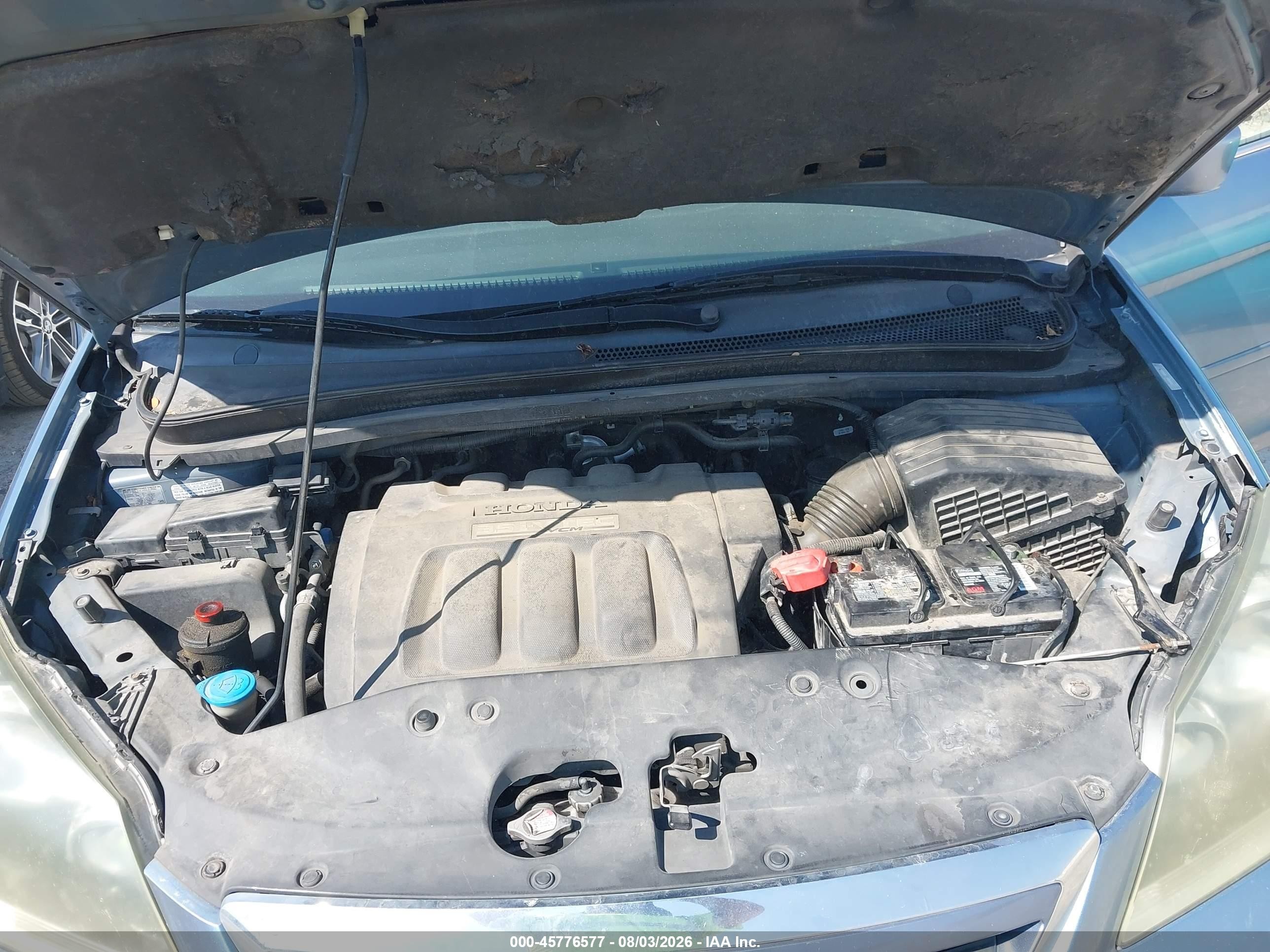 2005 Honda Odyssey Exl Синий vin: 5FNRL38755B067218