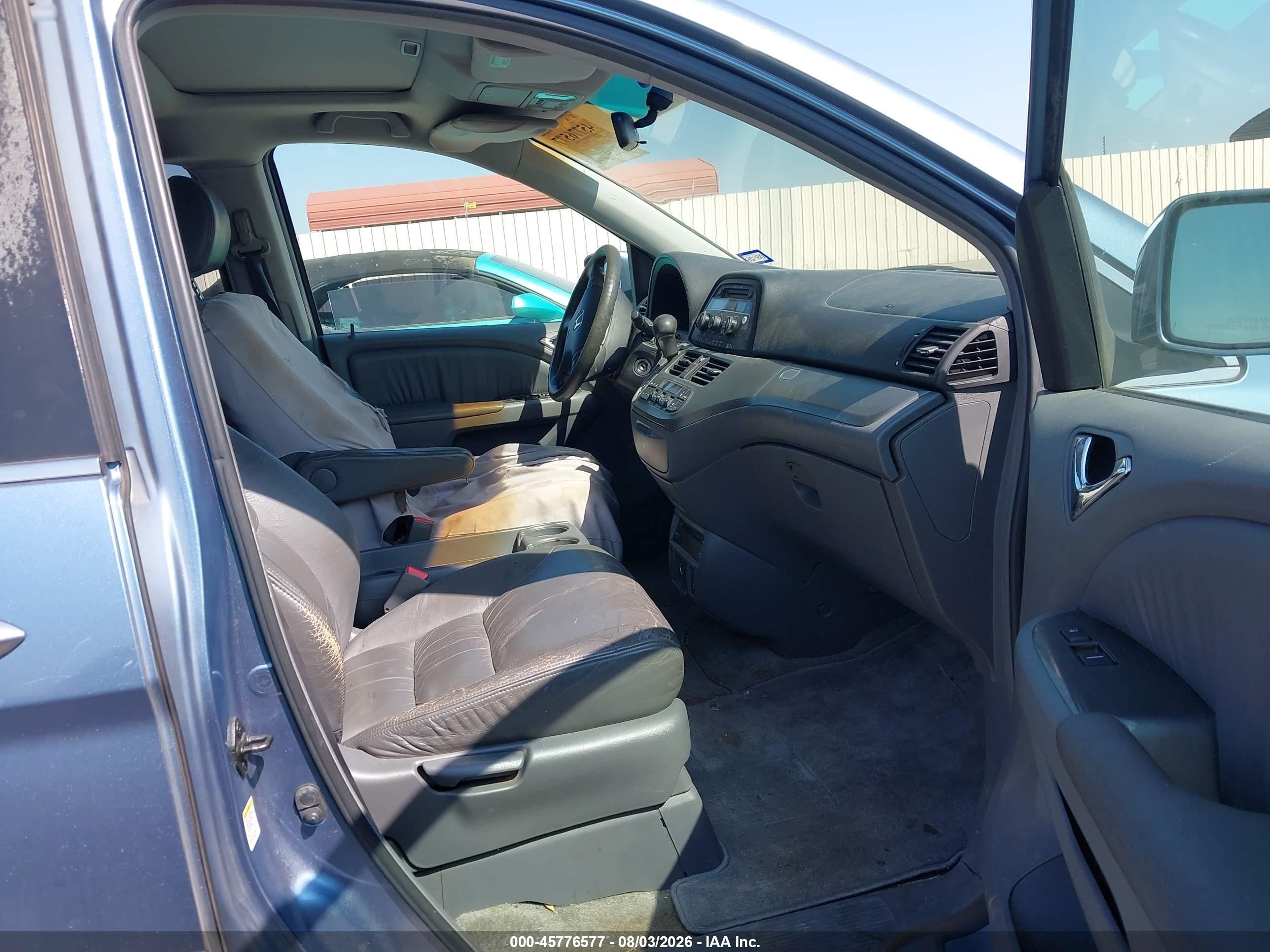 2005 Honda Odyssey Exl Синий vin: 5FNRL38755B067218