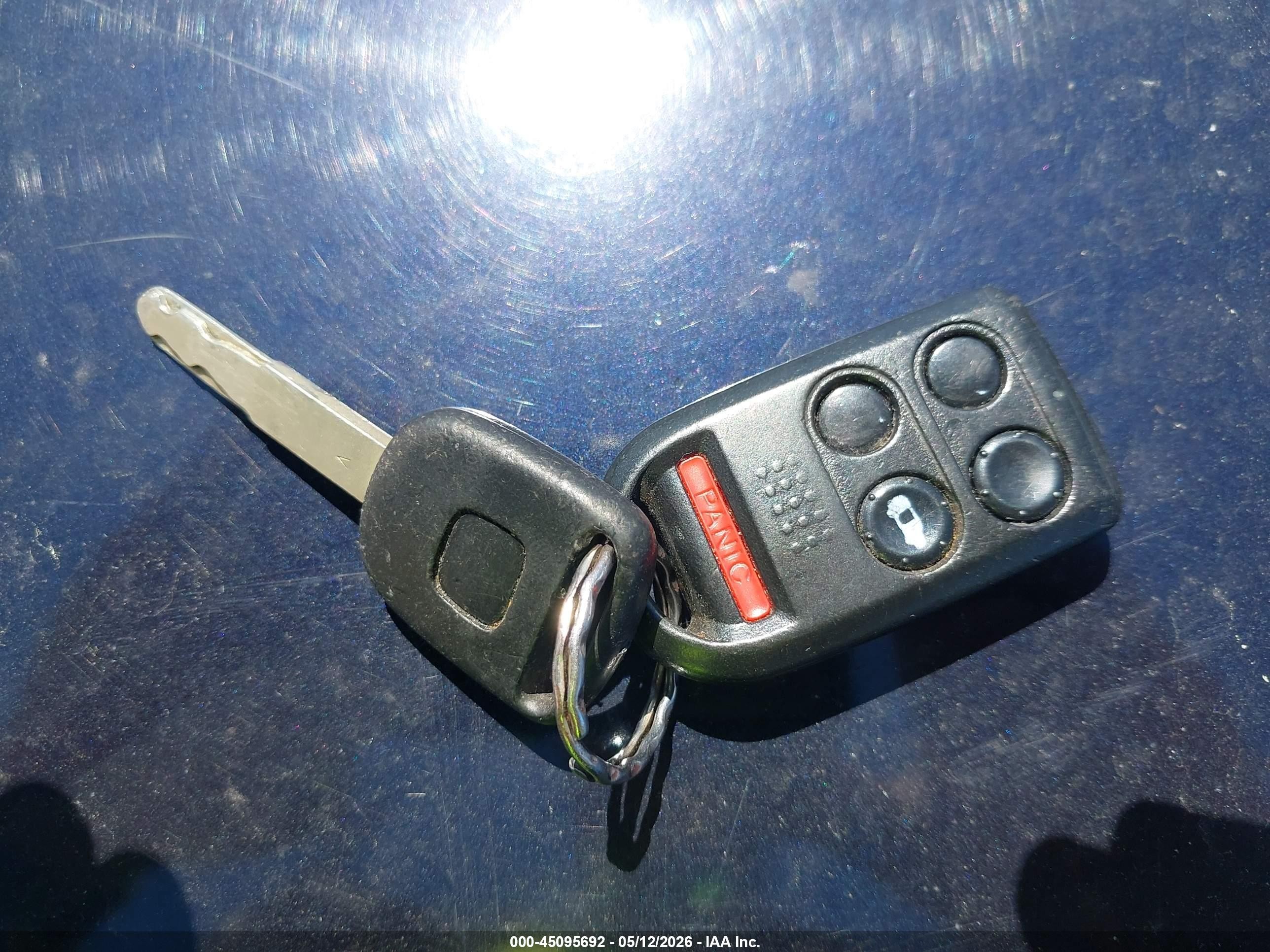 2005 Honda Odyssey Ex-l Blue vin: 5FNRL38755B095925