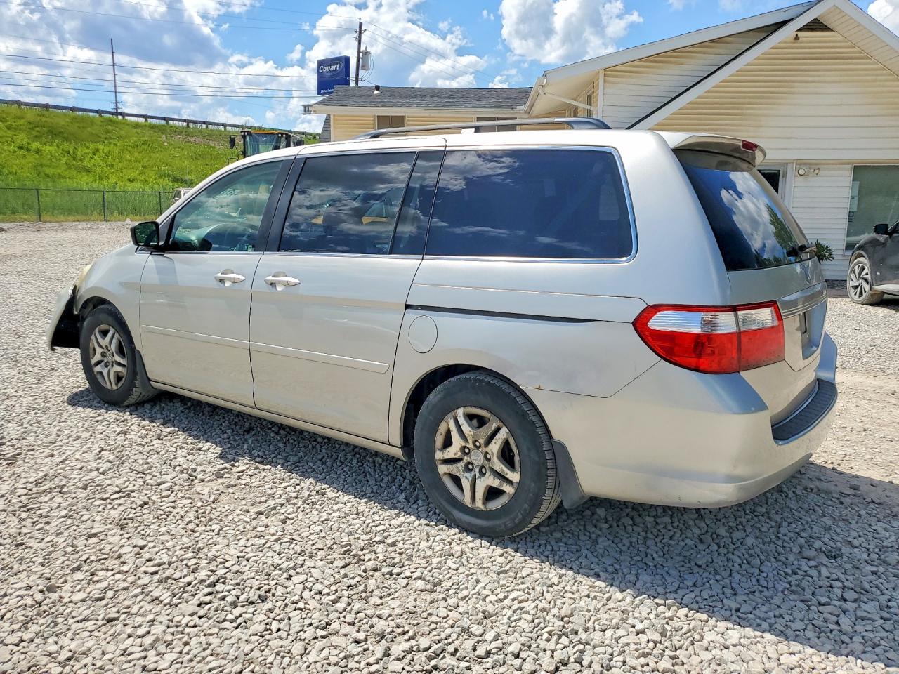 2005 Honda Odyssey Exl Silver vin: 5FNRL38755B121262