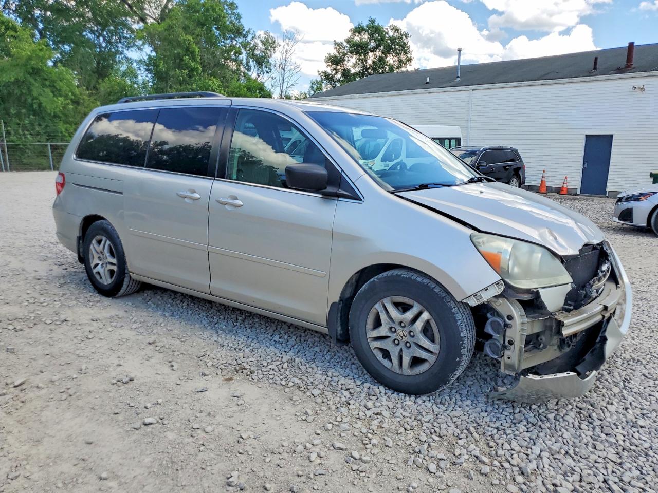 2005 Honda Odyssey Exl Silver vin: 5FNRL38755B121262