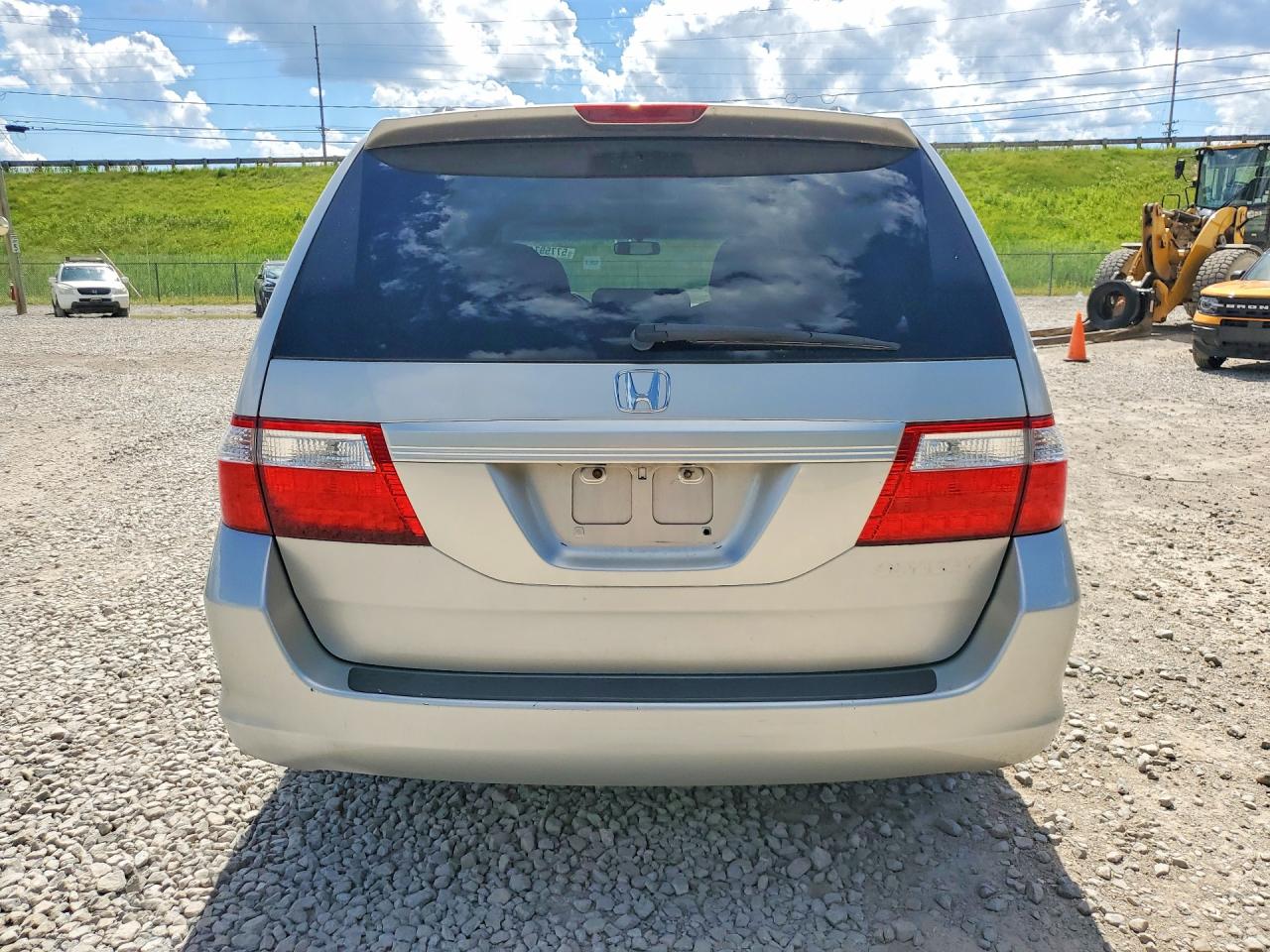 2005 Honda Odyssey Exl Silver vin: 5FNRL38755B121262