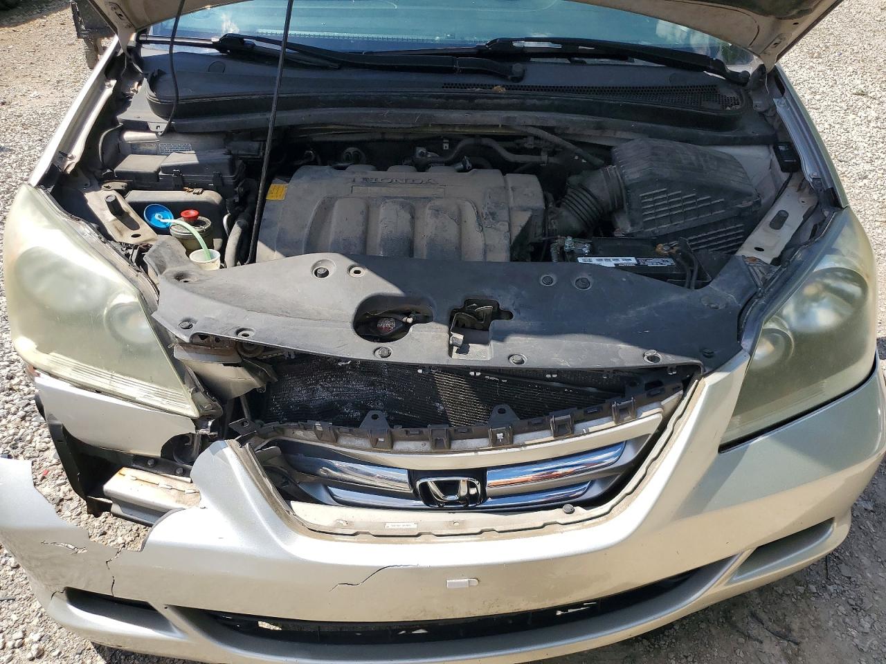 2005 Honda Odyssey Exl Silver vin: 5FNRL38755B121262