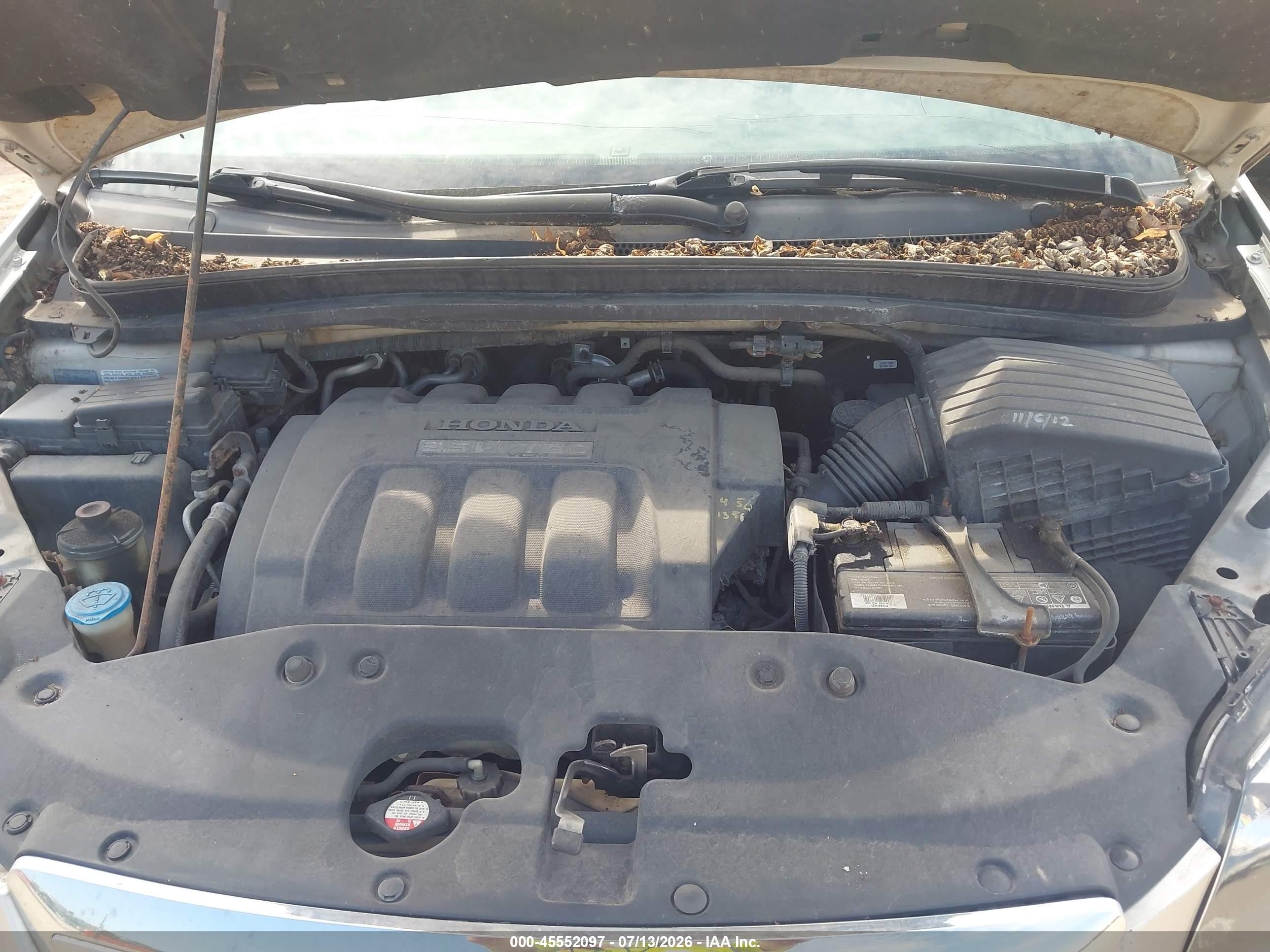 2006 Honda Odyssey Ex-l Silver vin: 5FNRL38756B026444