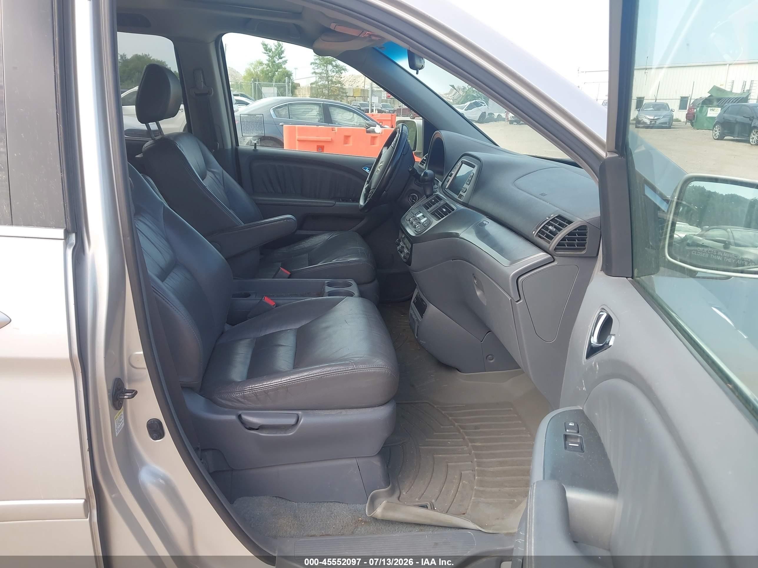 2006 Honda Odyssey Ex-l Silver vin: 5FNRL38756B026444