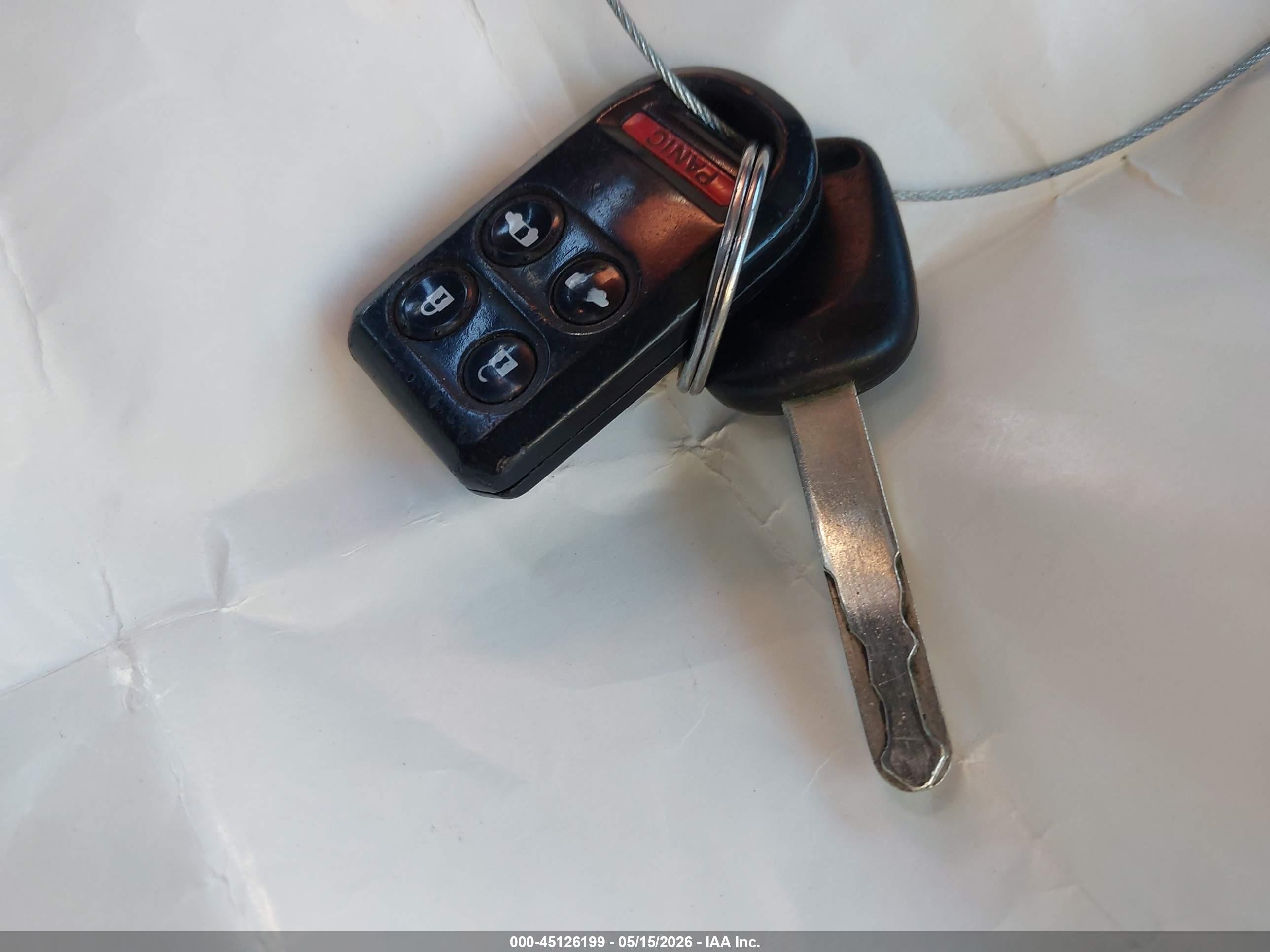 2006 Honda Odyssey Ex-l Red vin: 5FNRL38756B056849
