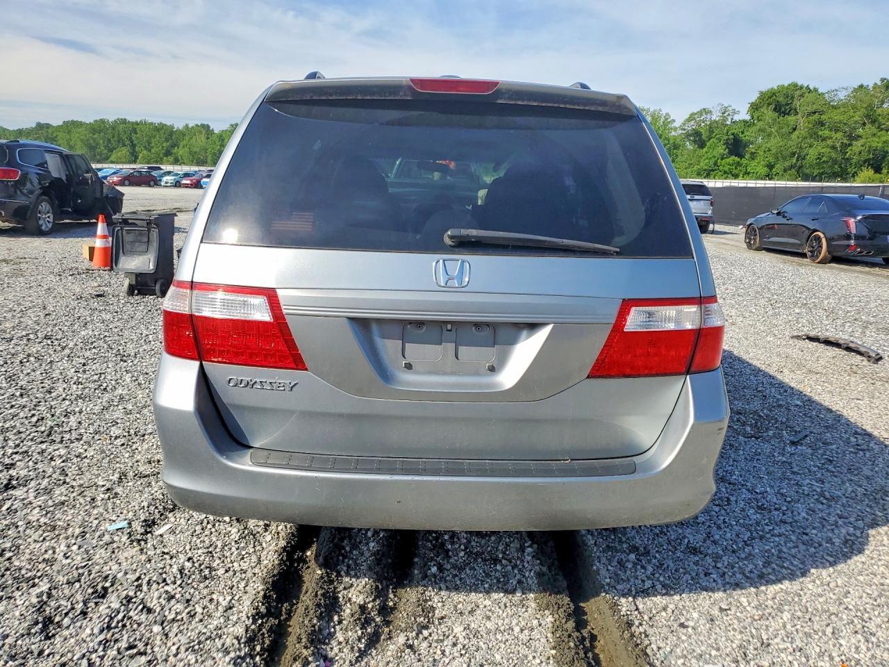 2006 Honda Odyssey Exl Silver vin: 5FNRL38756B103555