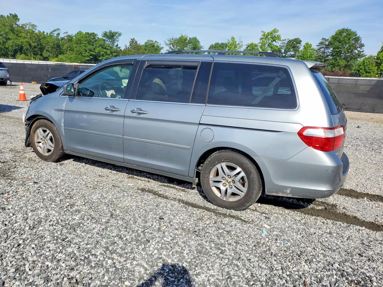 2006 Honda Odyssey Exl Silver vin: 5FNRL38756B103555