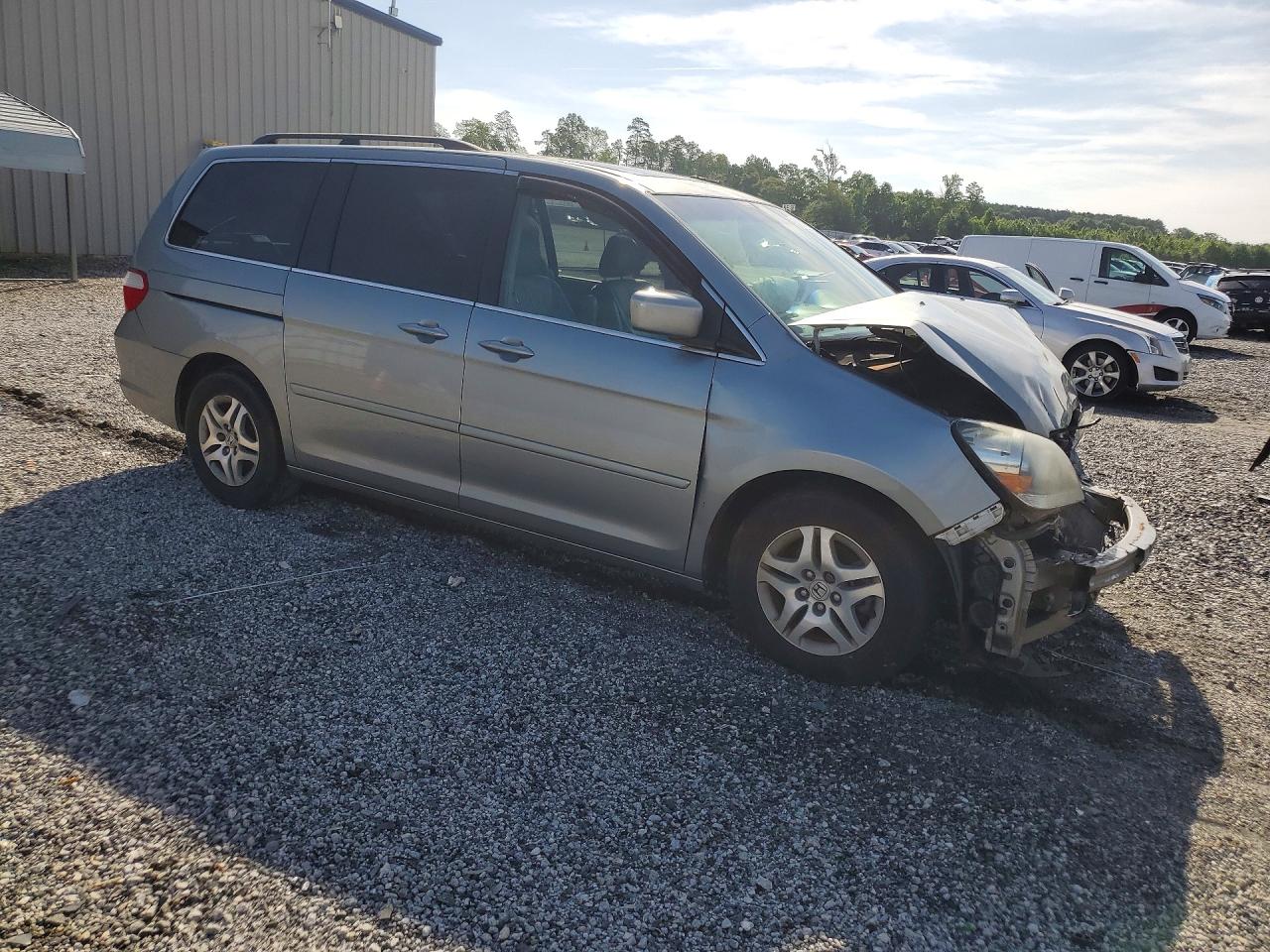 2006 Honda Odyssey Exl Silver vin: 5FNRL38756B103555