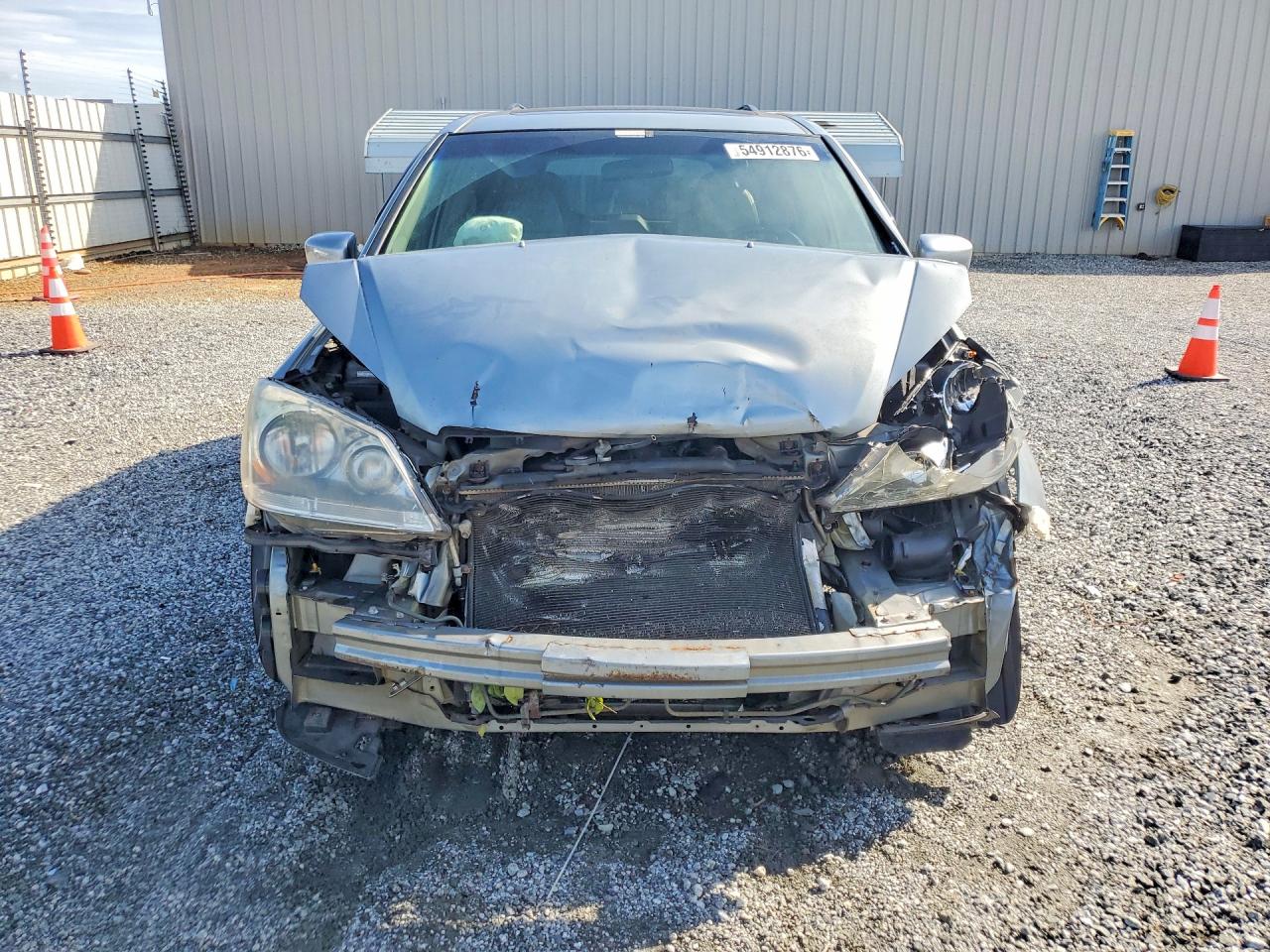 2006 Honda Odyssey Exl Silver vin: 5FNRL38756B103555