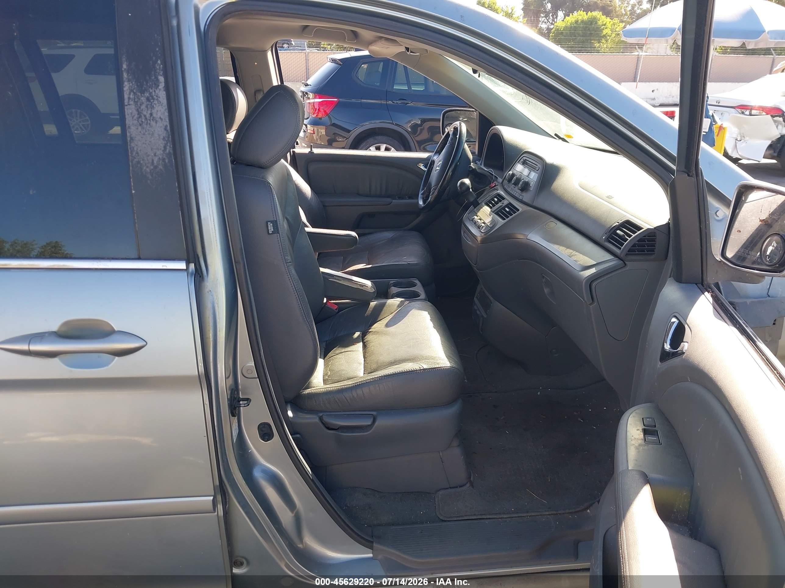 2006 Honda Odyssey Ex-l Light Blue vin: 5FNRL38756B129346