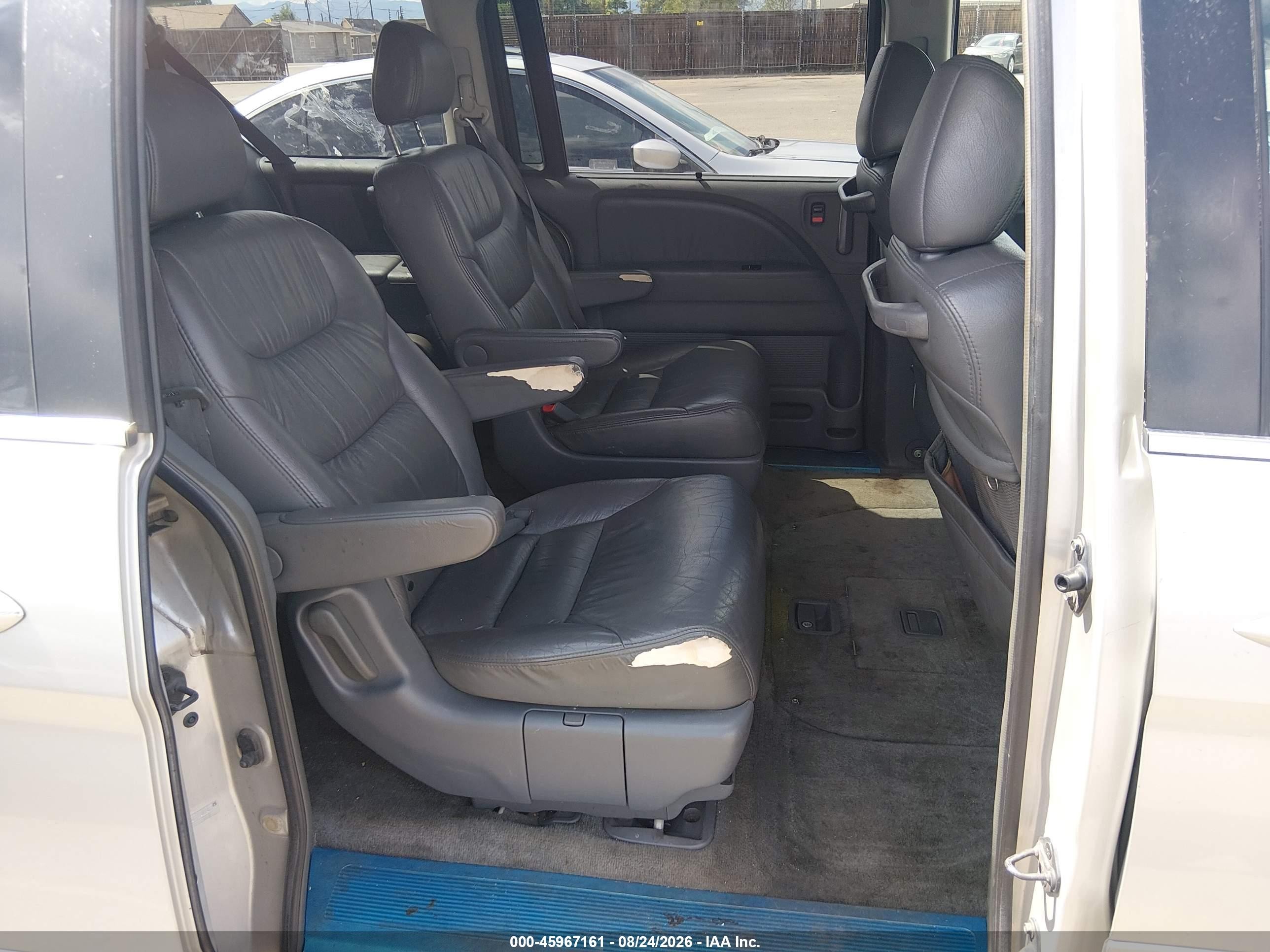 2006 Honda Odyssey Ex-l Серебряный vin: 5FNRL38756B439609