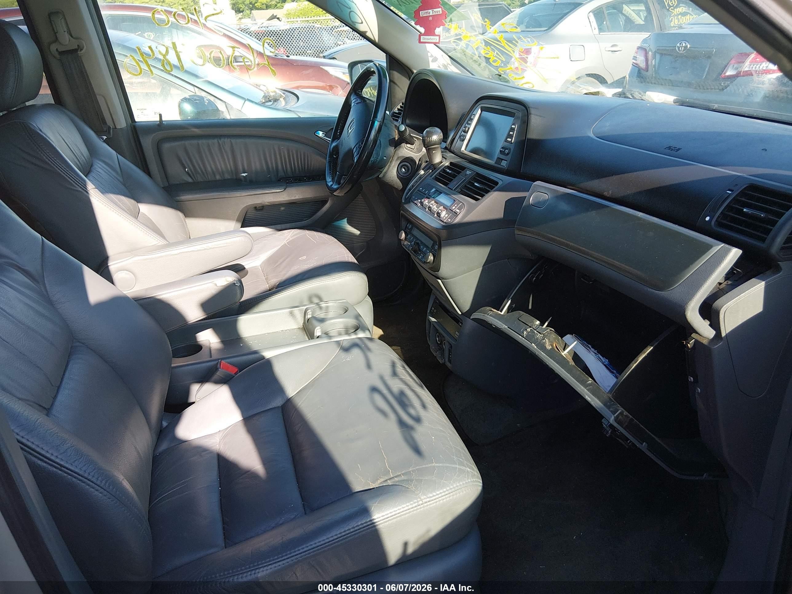 2006 Honda Odyssey Ex-l Gray vin: 5FNRL38756B455373