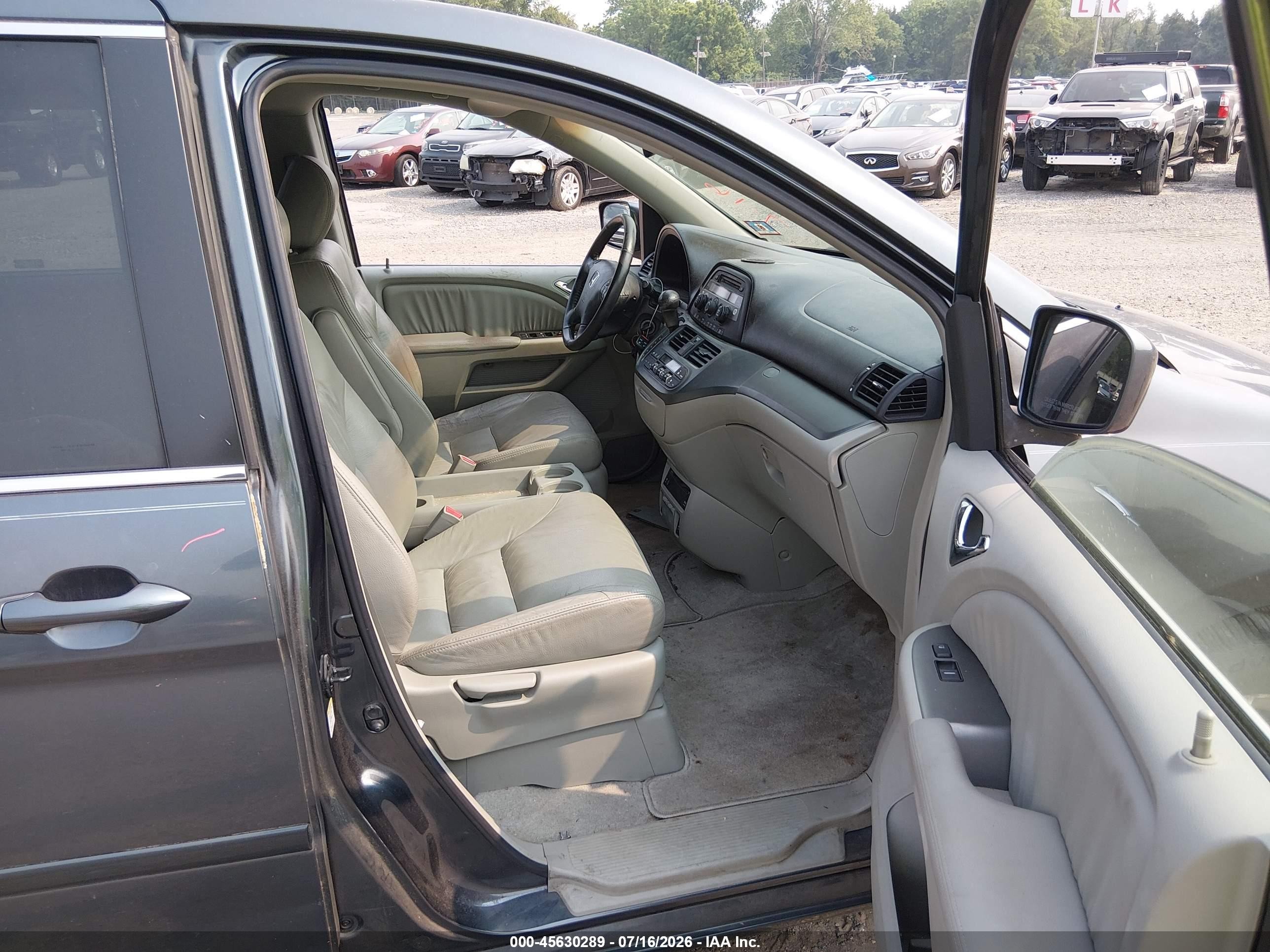 2006 Honda Odyssey Ex-l Green vin: 5FNRL38756B460217