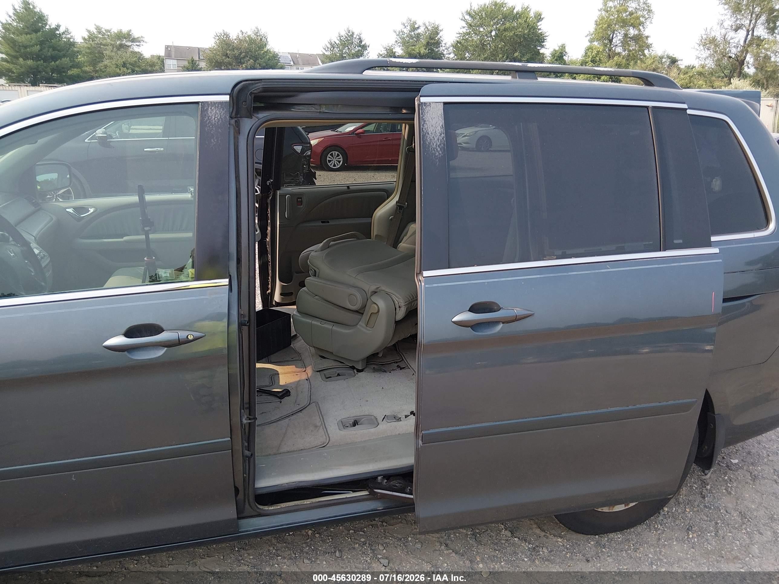2006 Honda Odyssey Ex-l Green vin: 5FNRL38756B460217