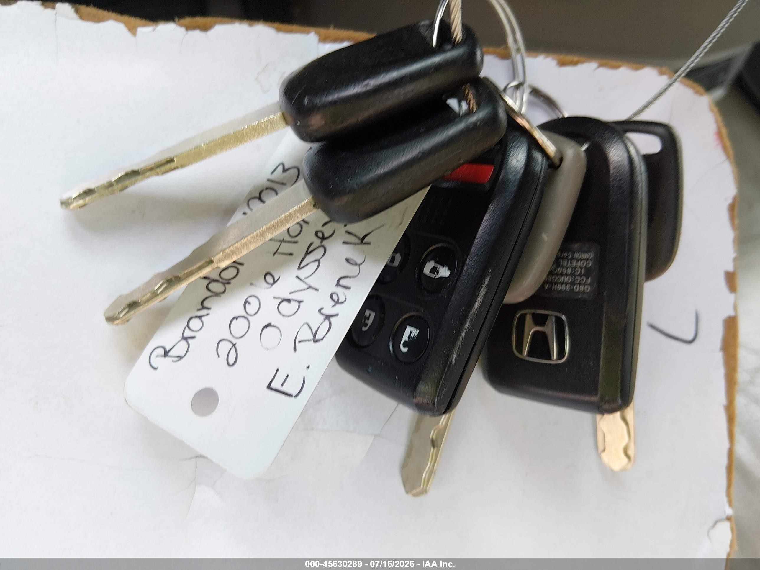 2006 Honda Odyssey Ex-l Green vin: 5FNRL38756B460217