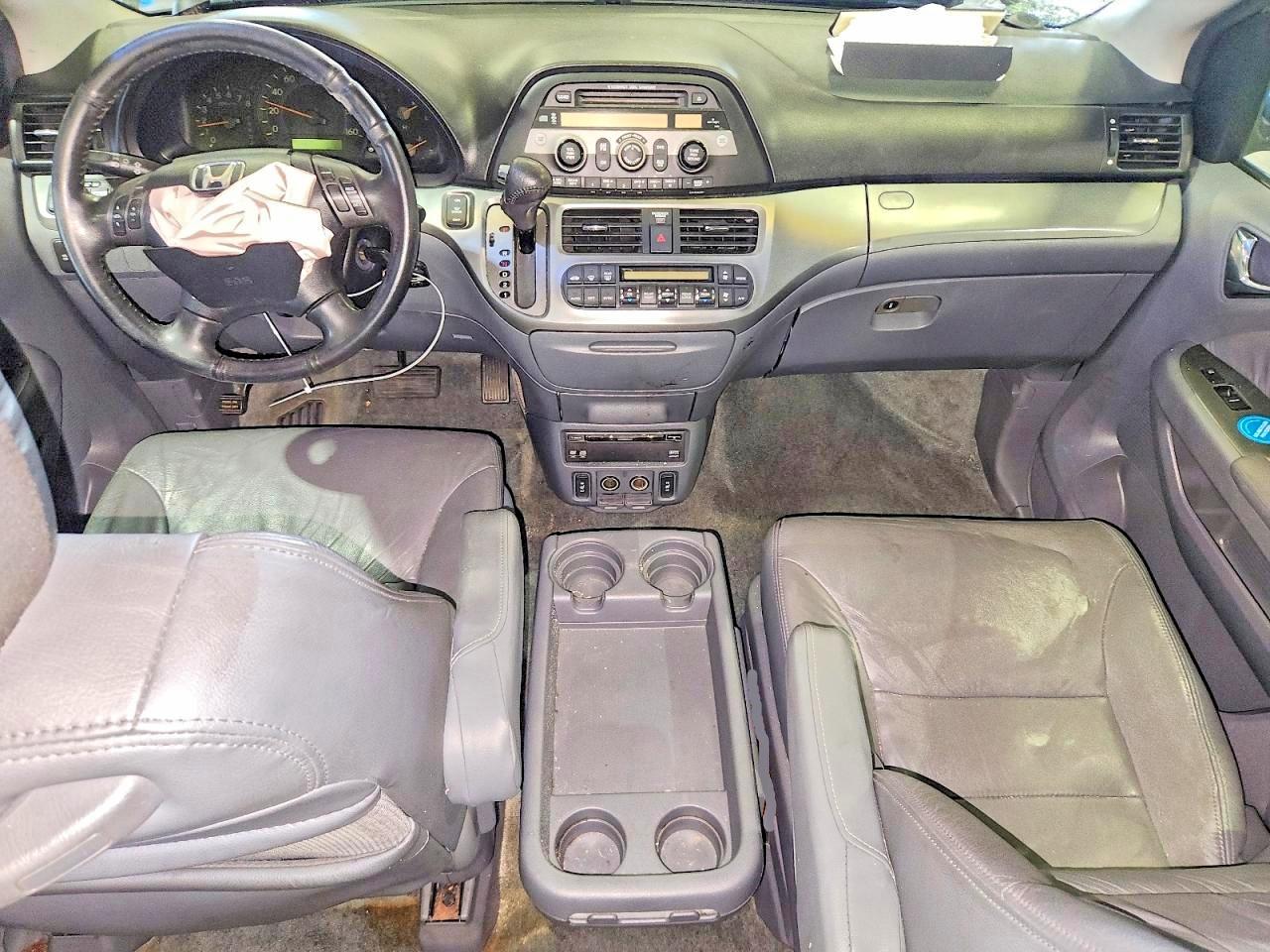 2007 Honda Odyssey Exl Blue vin: 5FNRL38757B099234