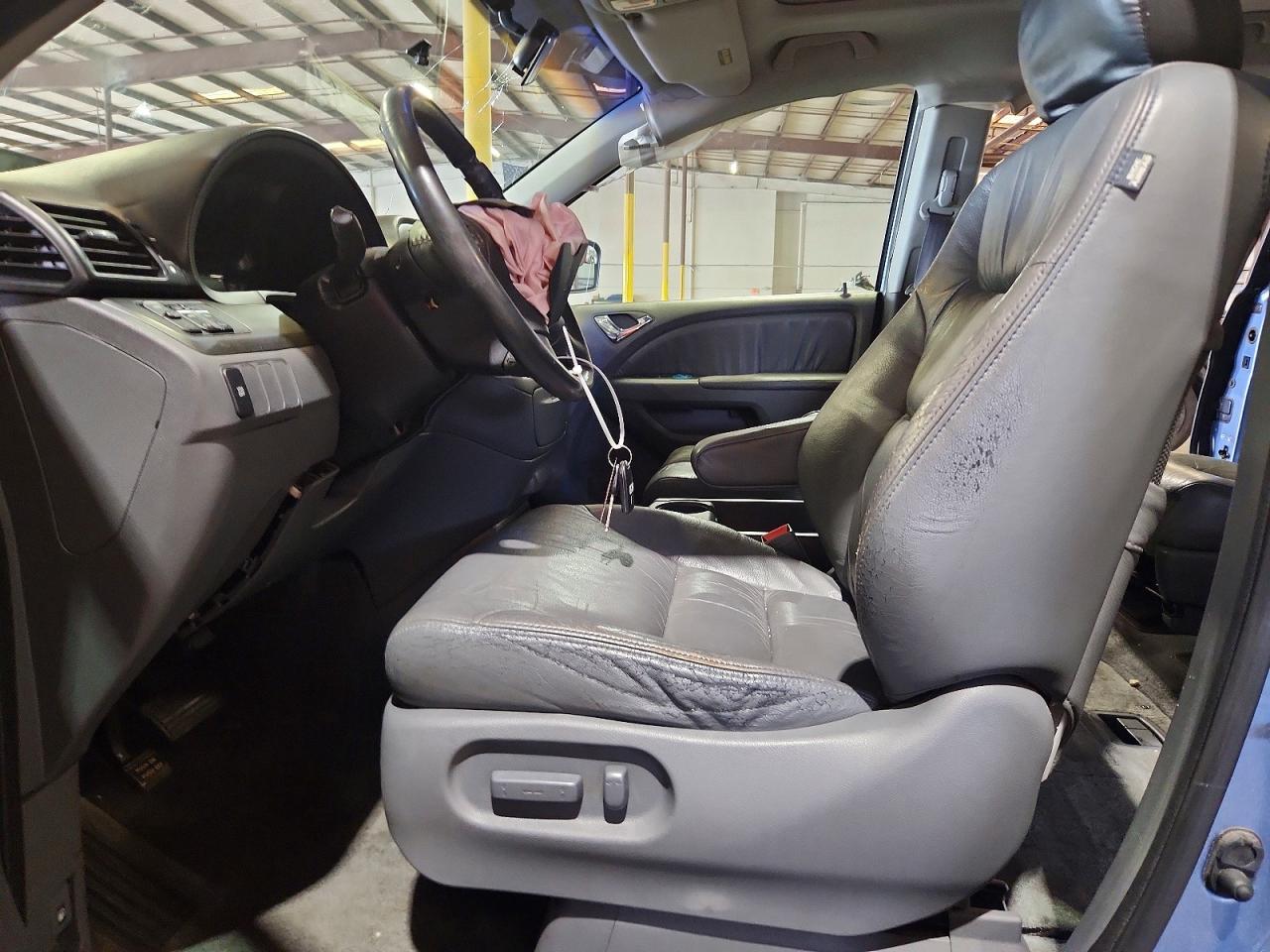 2007 Honda Odyssey Exl Blue vin: 5FNRL38757B099234