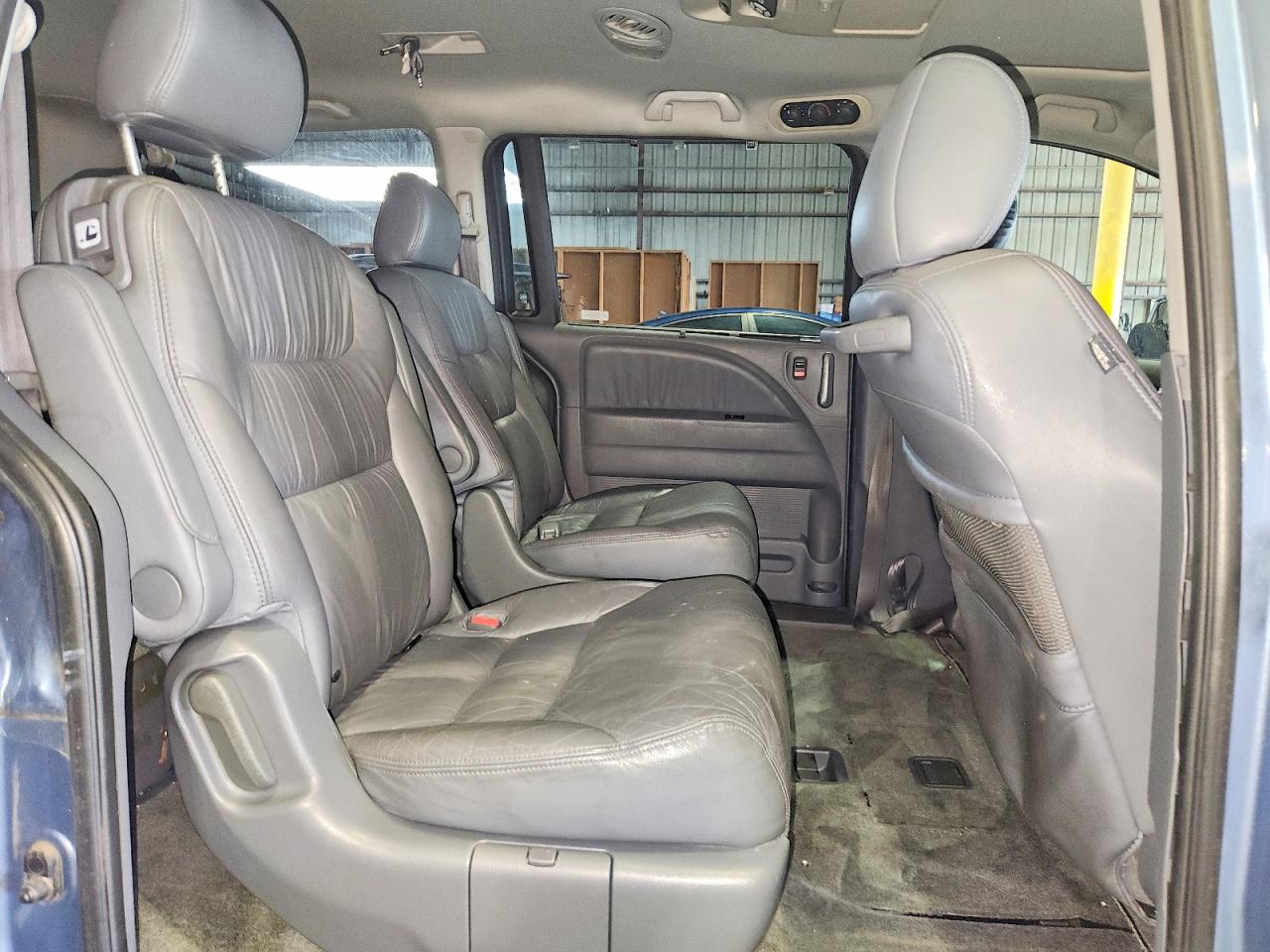 2007 Honda Odyssey Exl Blue vin: 5FNRL38757B099234