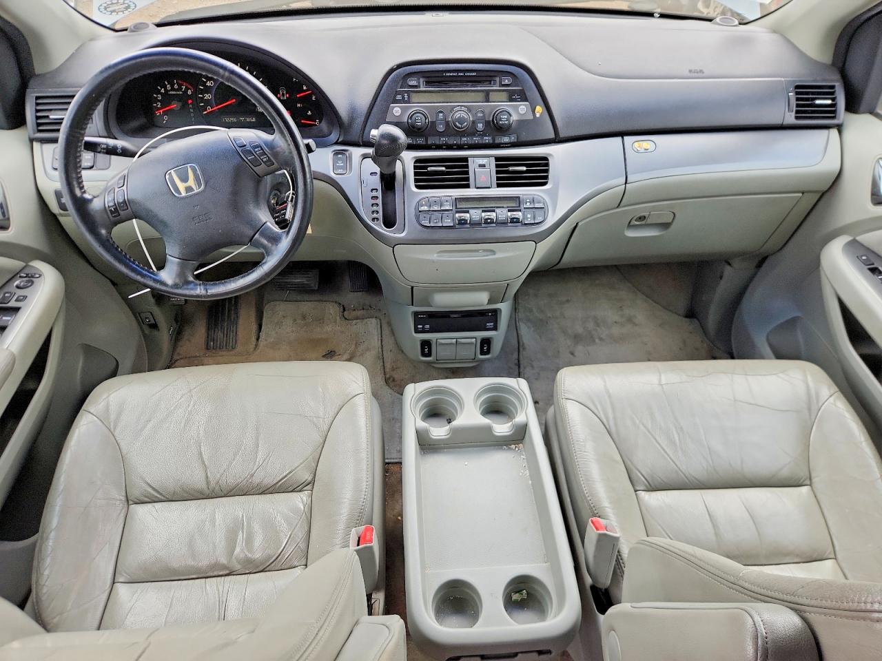 2007 Honda Odyssey Exl Silver vin: 5FNRL38757B103749