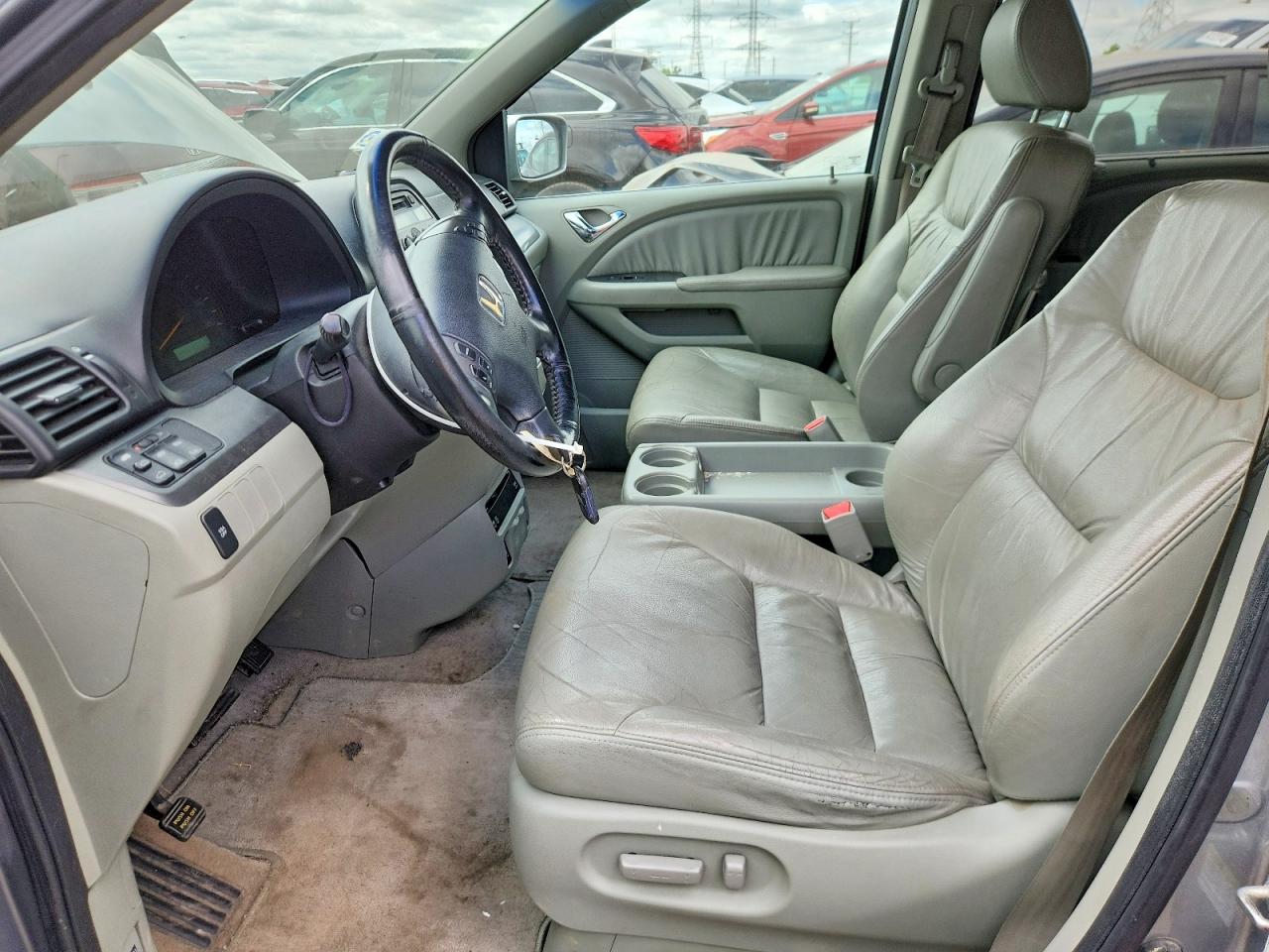 2007 Honda Odyssey Exl Silver vin: 5FNRL38757B103749