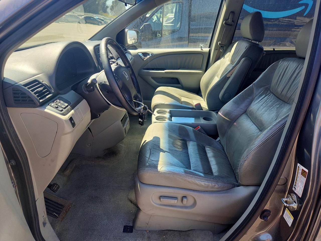 2007 Honda Odyssey Exl Серый vin: 5FNRL38757B144706