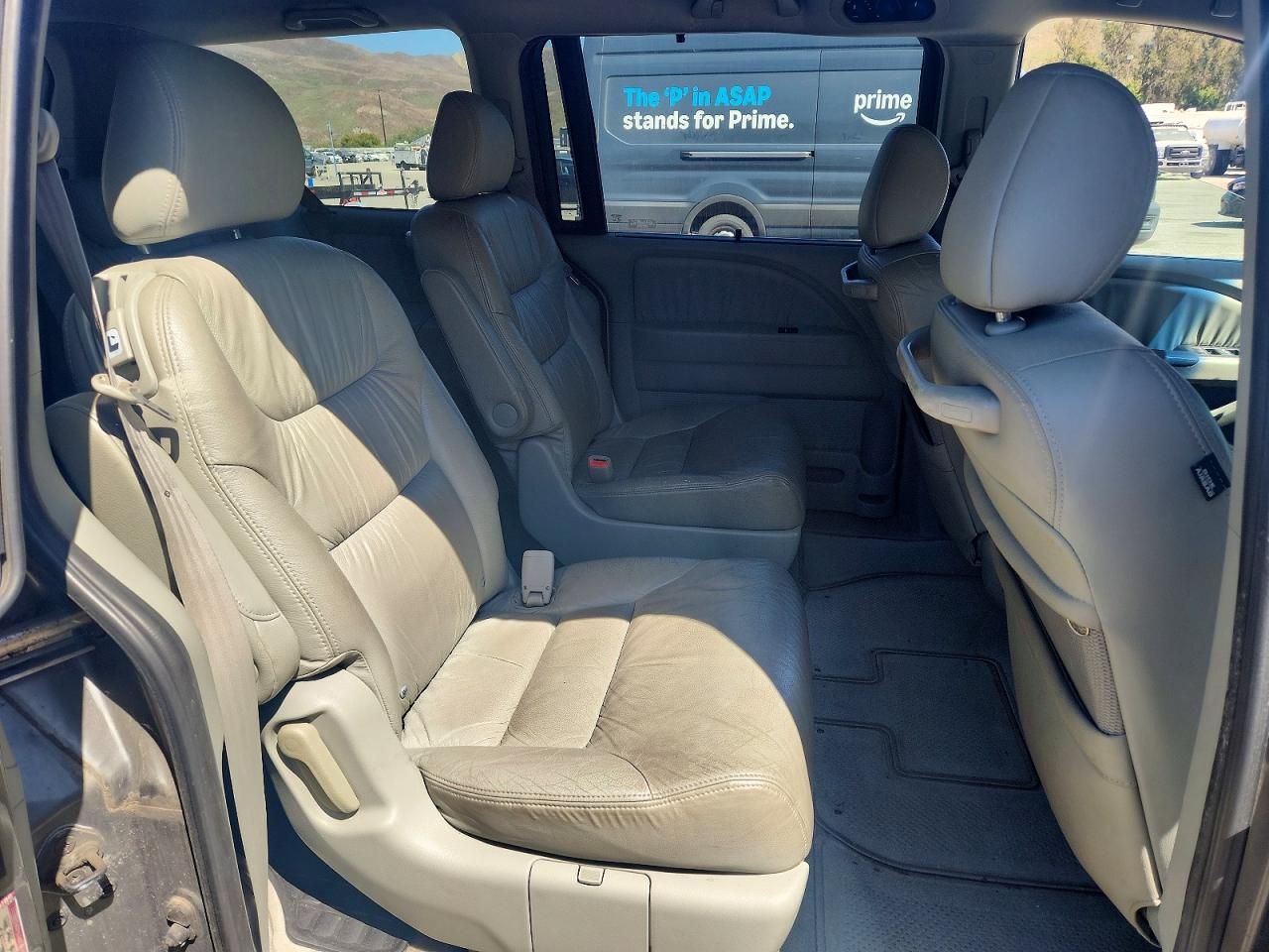 2007 Honda Odyssey Exl Серый vin: 5FNRL38757B144706