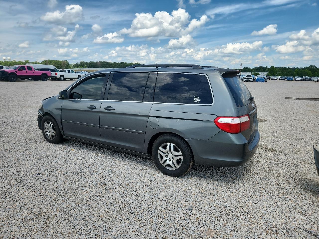 2007 Honda Odyssey Exl Gray vin: 5FNRL38757B428384