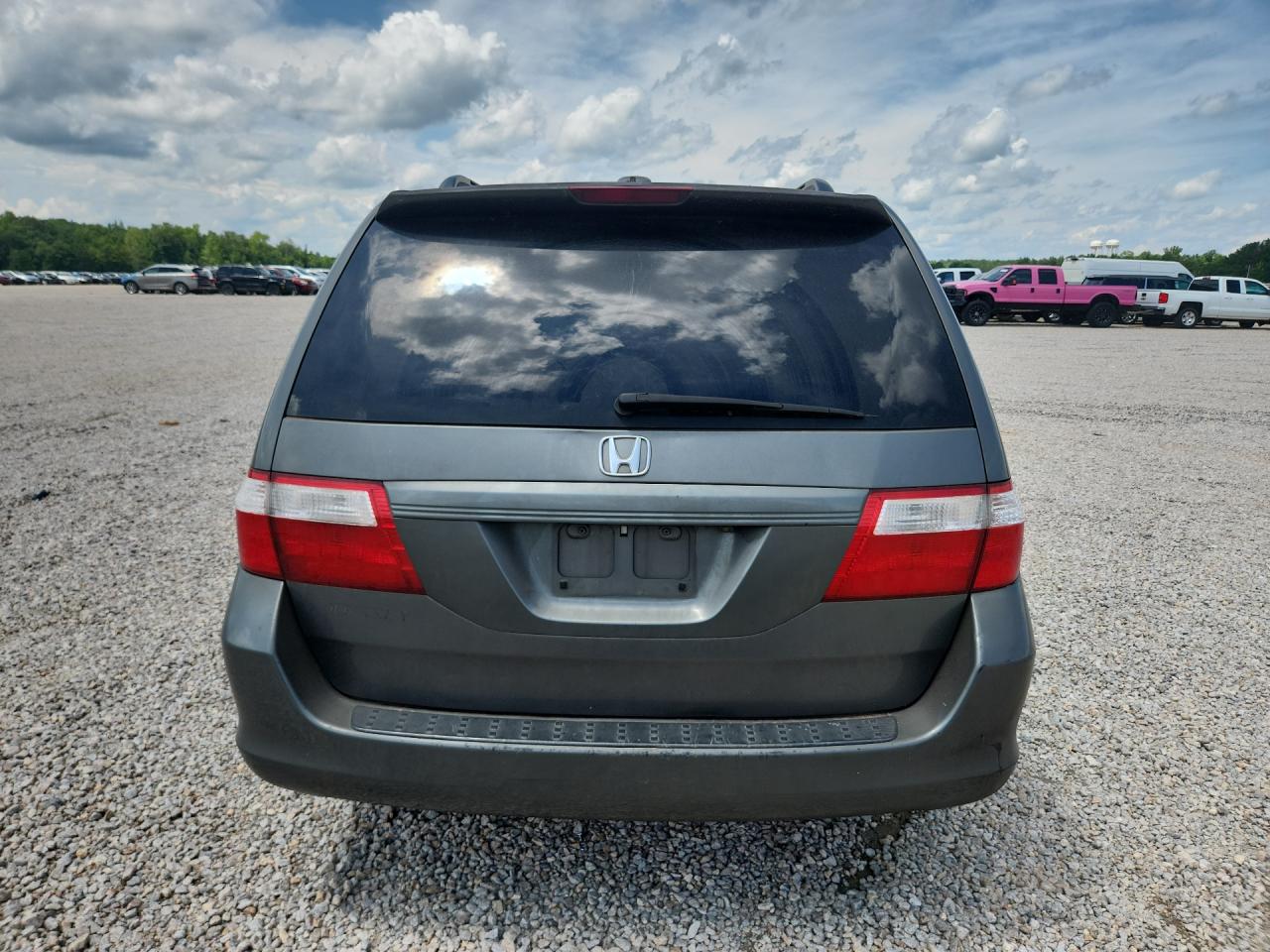2007 Honda Odyssey Exl Gray vin: 5FNRL38757B428384