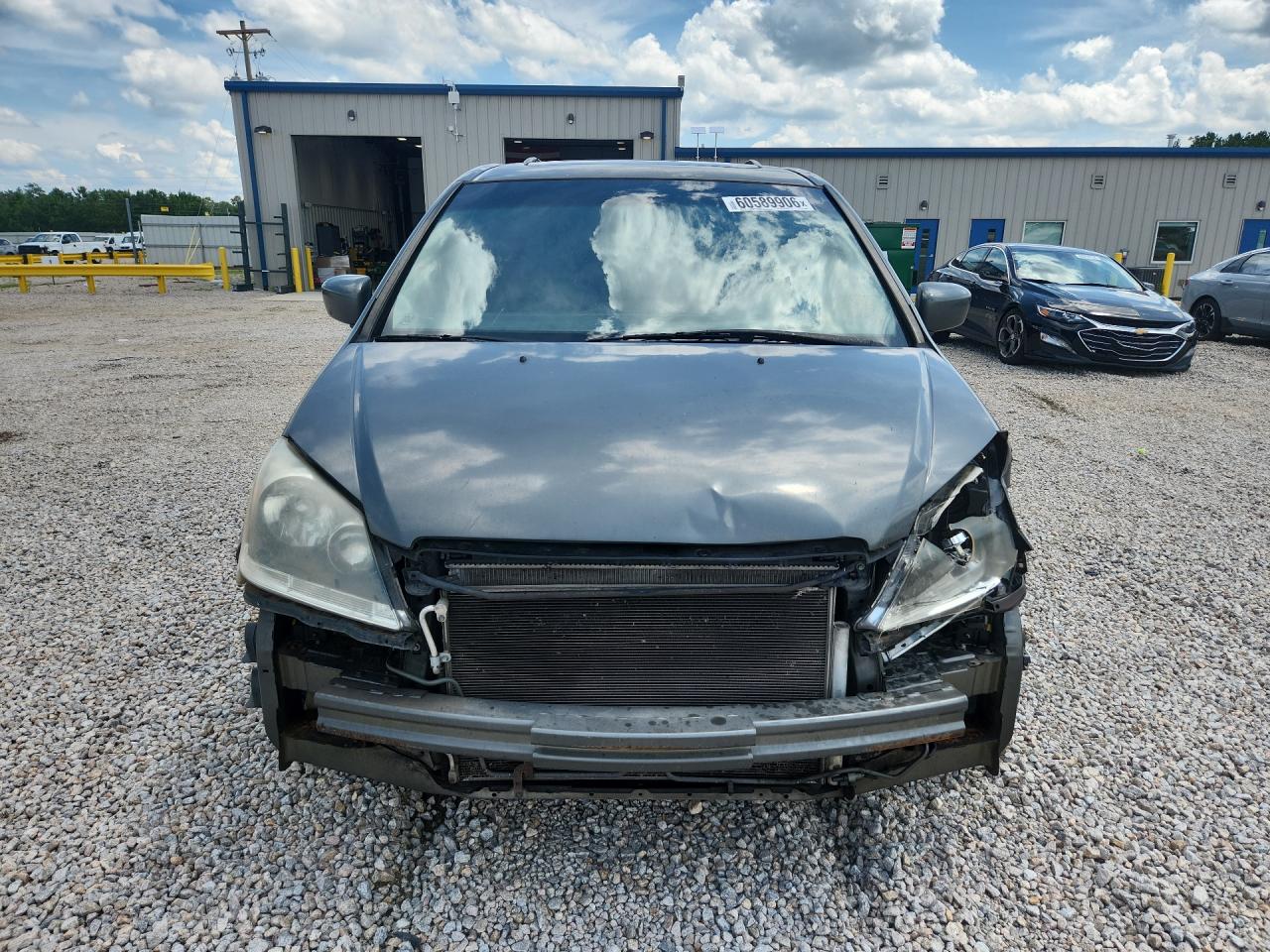 2007 Honda Odyssey Exl Gray vin: 5FNRL38757B428384