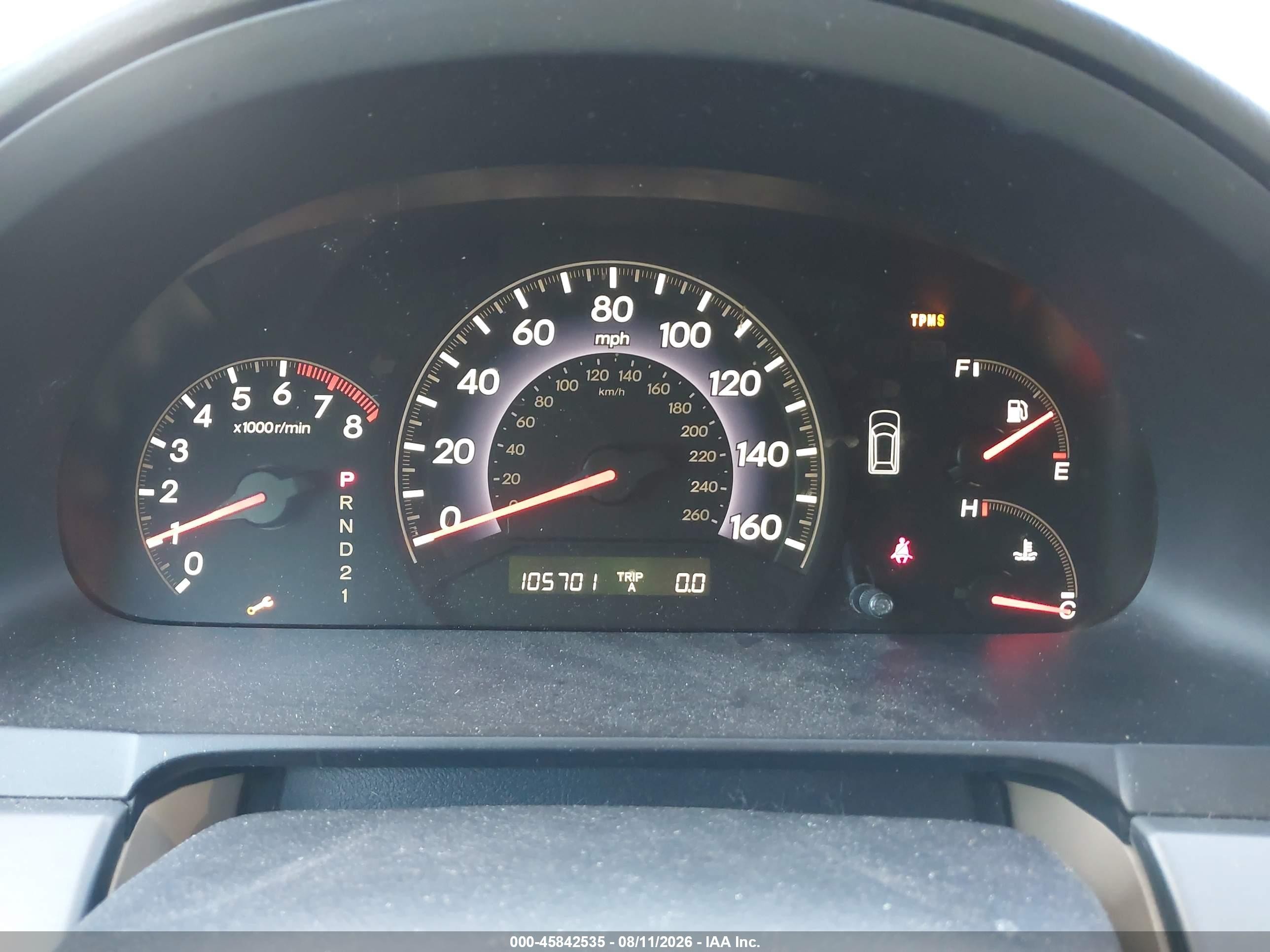 2007 Honda Odyssey Ex-l Burgundy vin: 5FNRL38757B437828