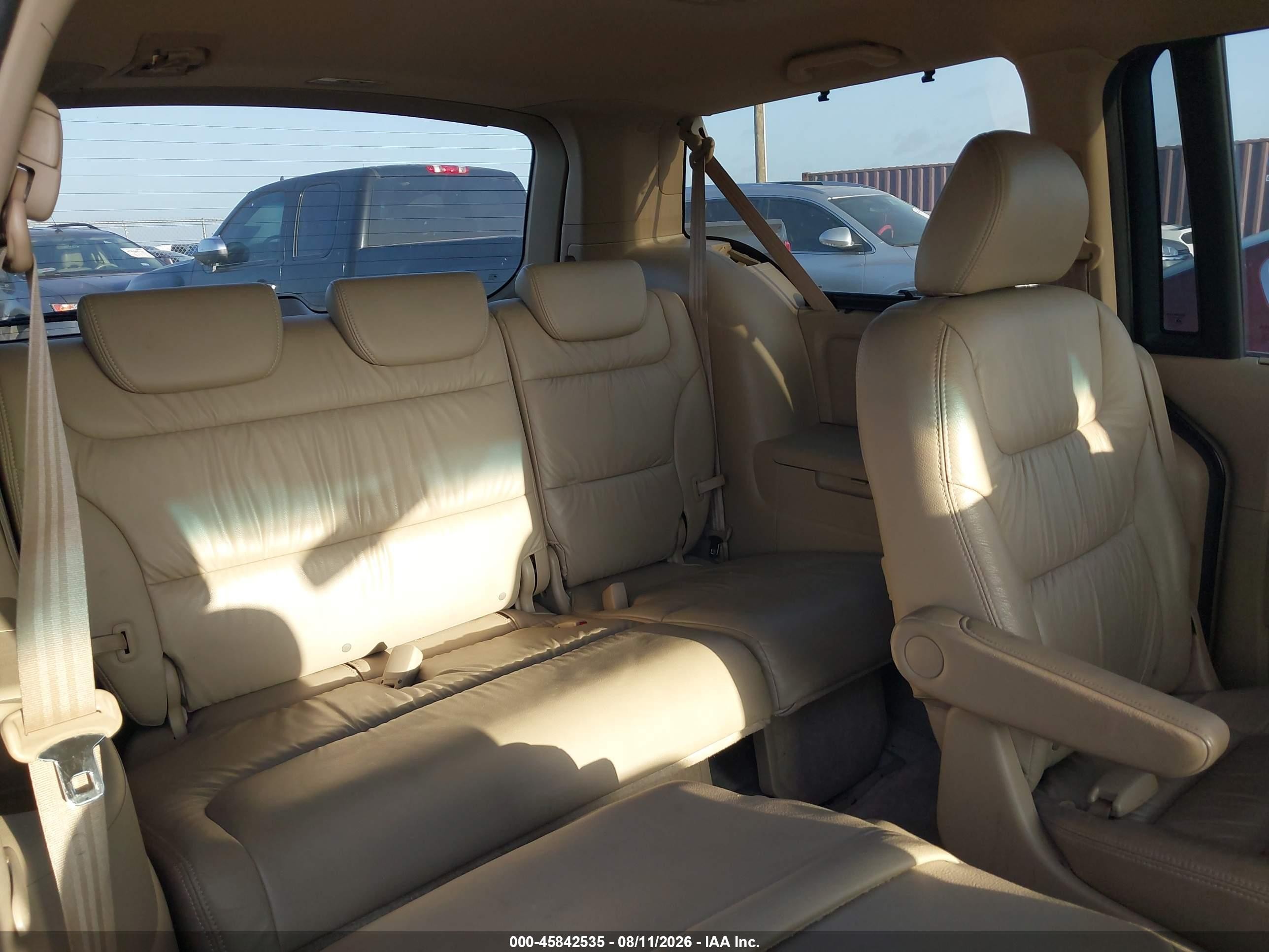2007 Honda Odyssey Ex-l Burgundy vin: 5FNRL38757B437828