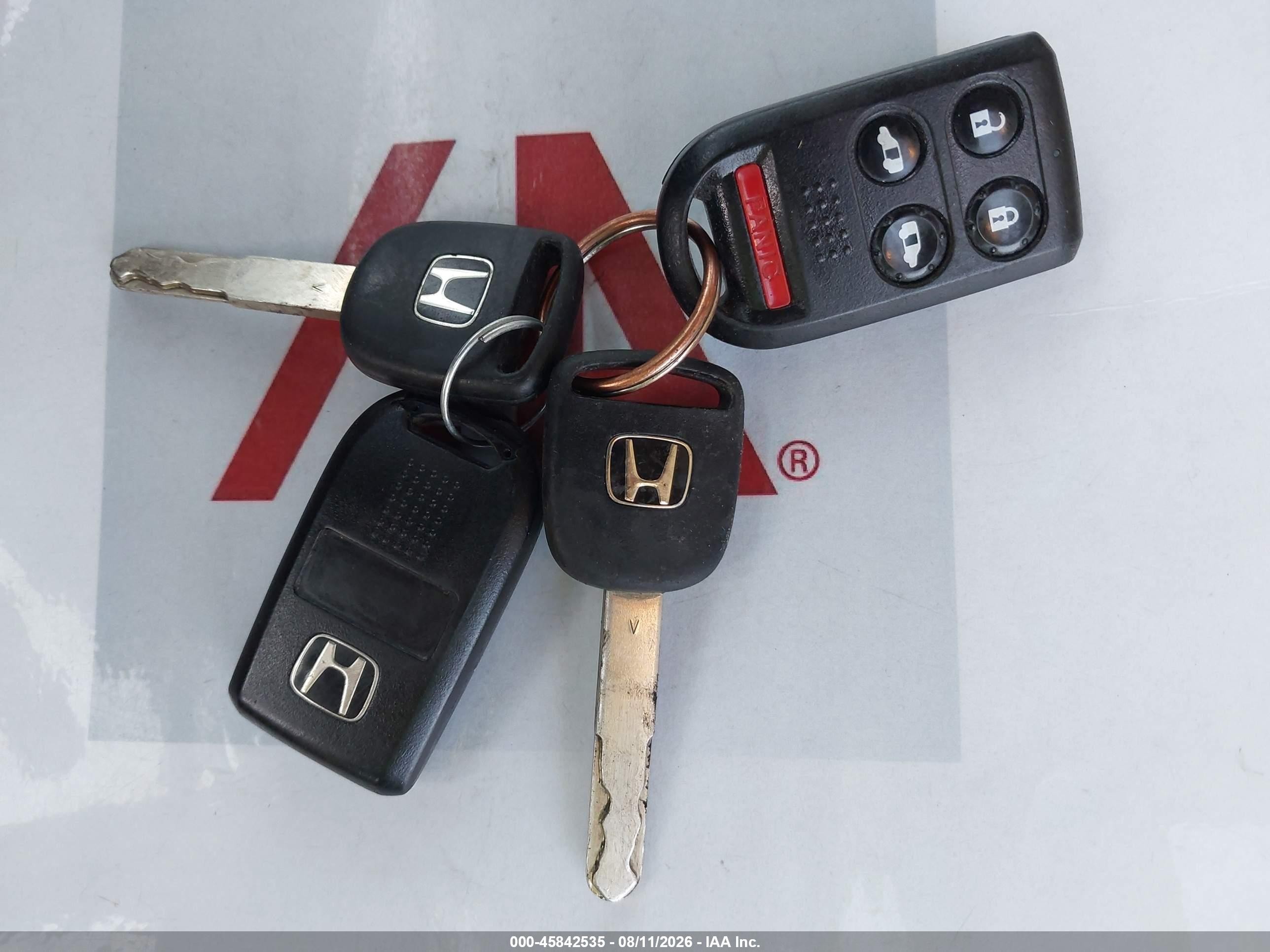 2007 Honda Odyssey Ex-l Burgundy vin: 5FNRL38757B437828