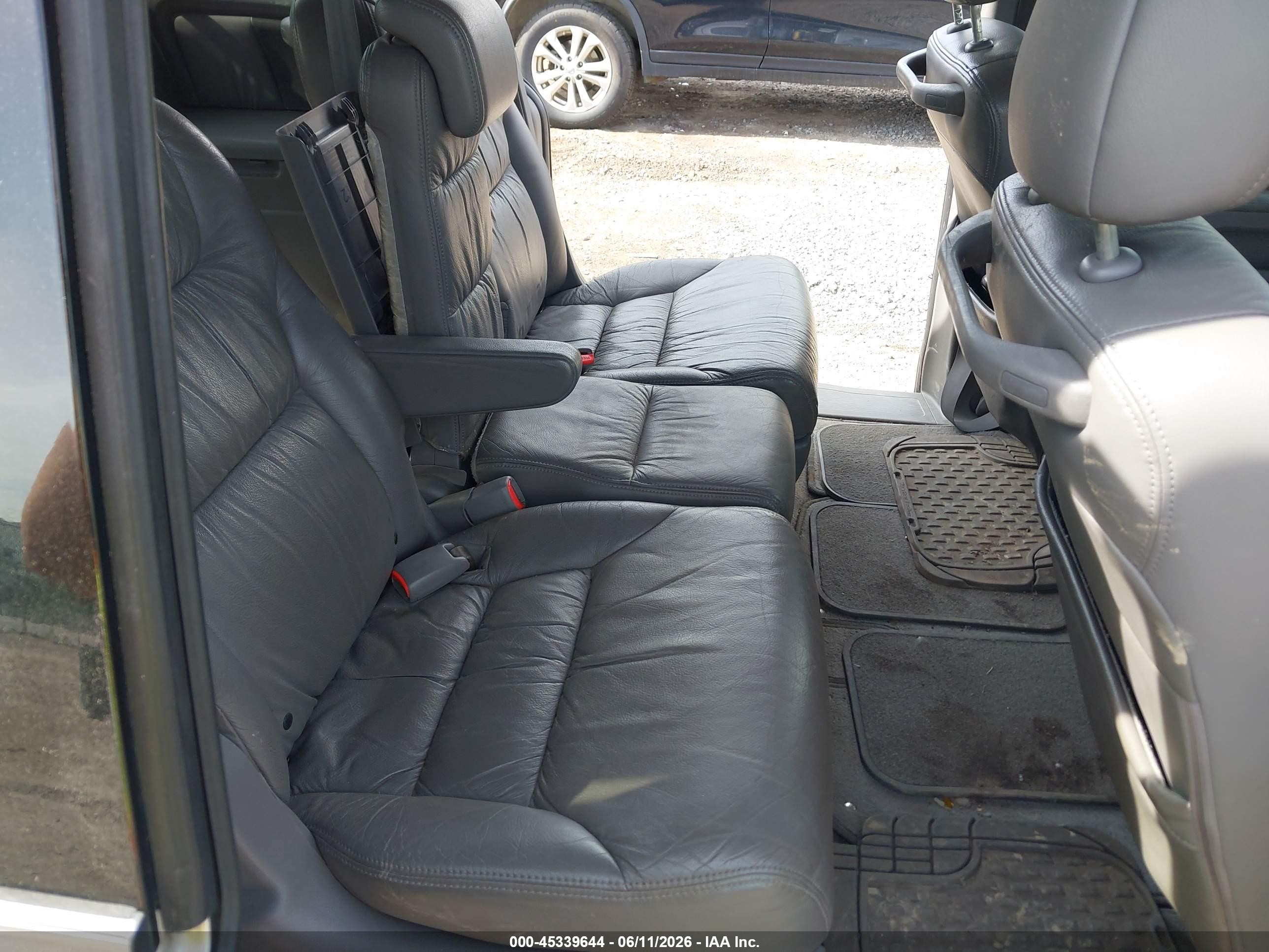 2008 Honda Odyssey Ex-l Silver vin: 5FNRL38758B034322