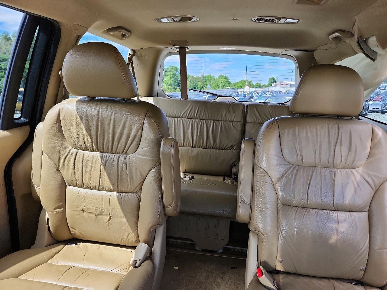 2008 Honda Odyssey Exl Black vin: 5FNRL38758B039570