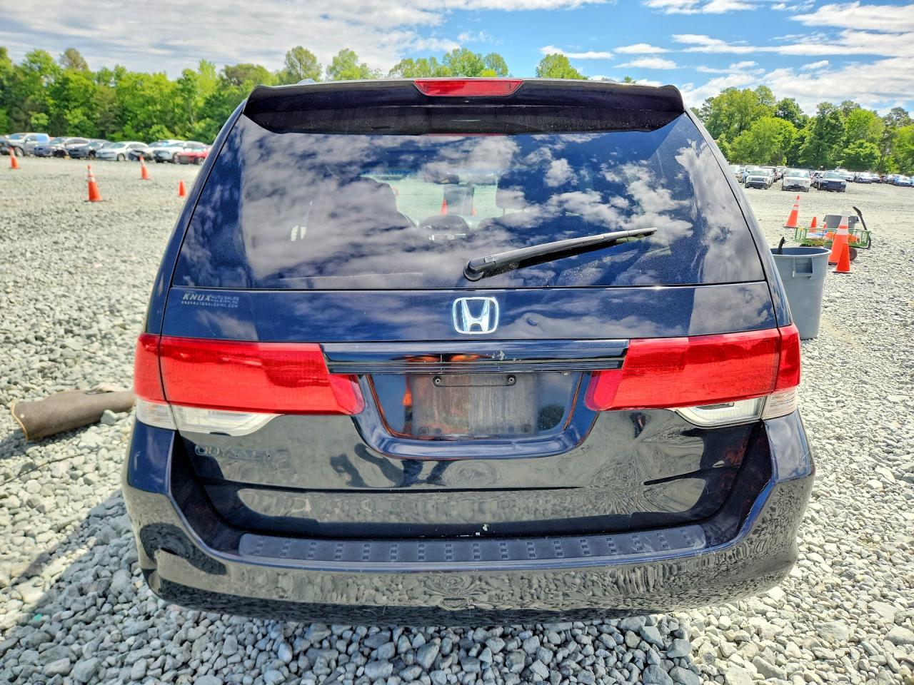 2008 Honda Odyssey Exl Black vin: 5FNRL38758B039570