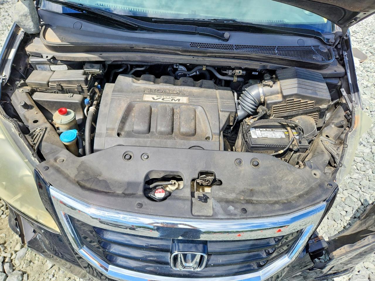 2008 Honda Odyssey Exl Black vin: 5FNRL38758B039570