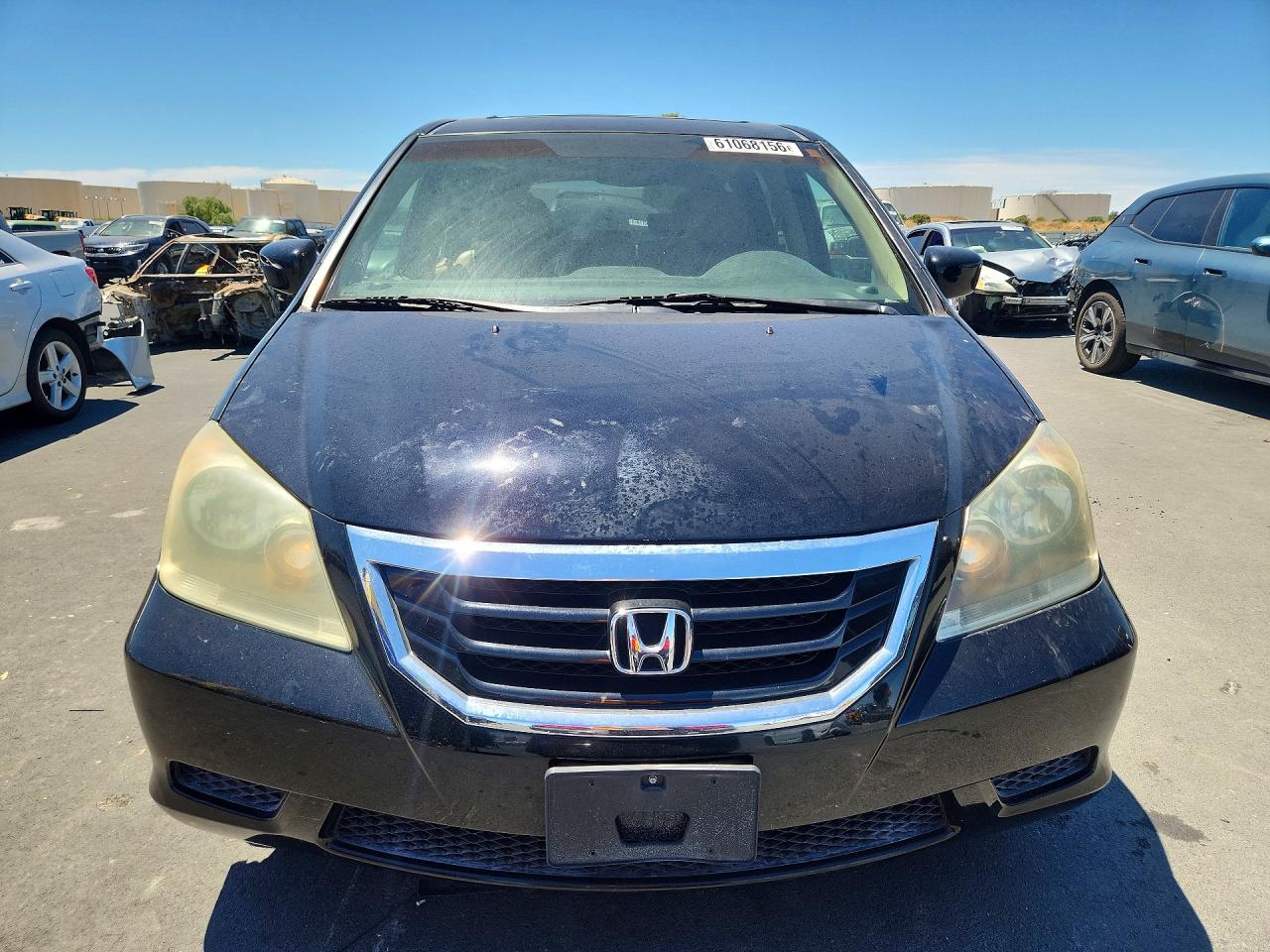 2008 Honda Odyssey Exl Black vin: 5FNRL38758B072679