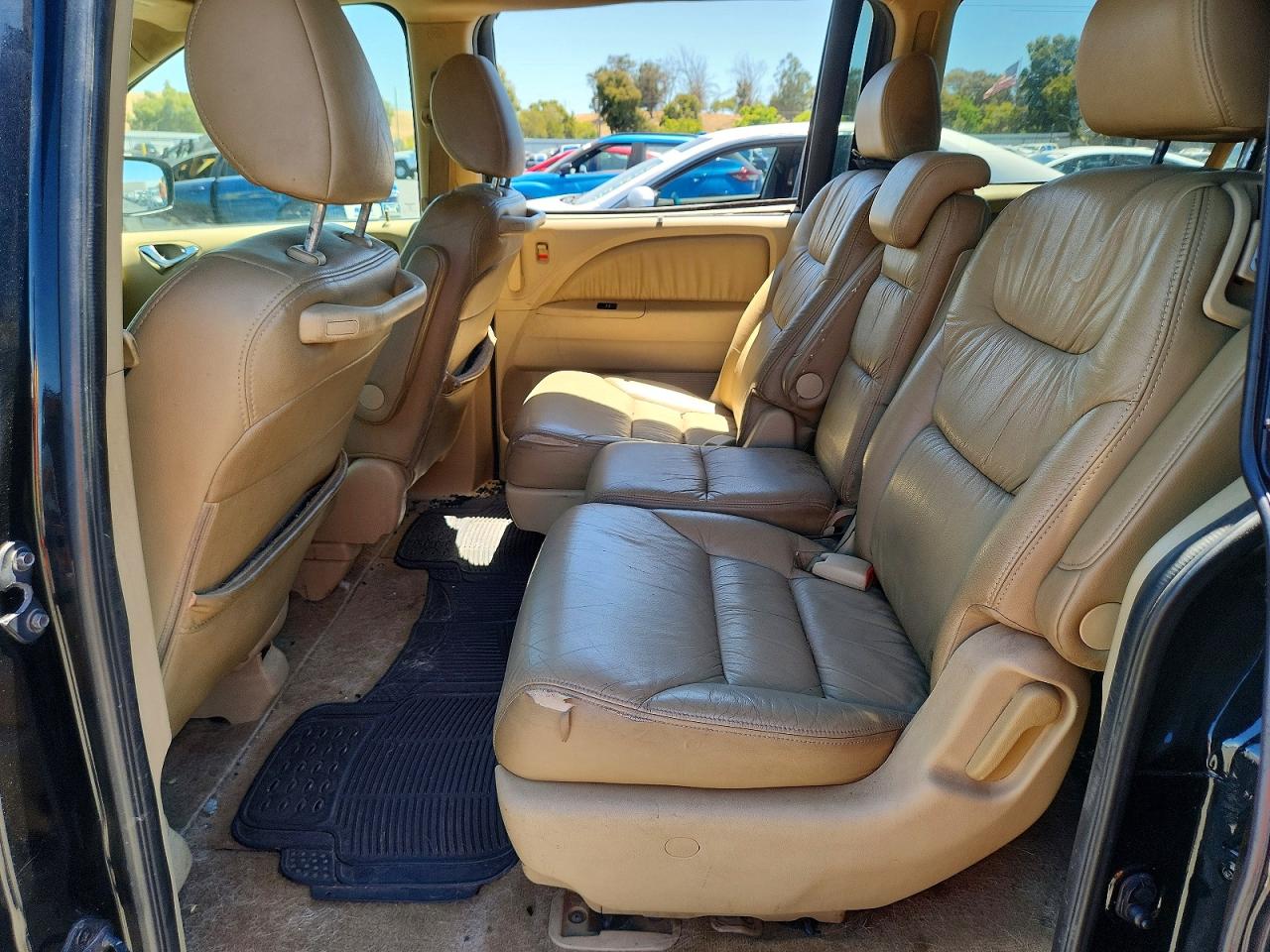 2008 Honda Odyssey Exl Black vin: 5FNRL38758B072679