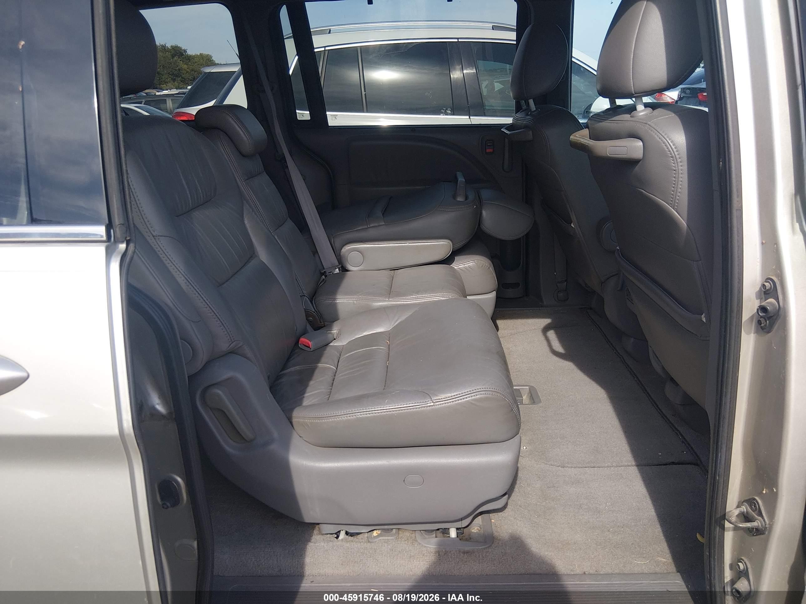2008 Honda Odyssey Ex-l Серый vin: 5FNRL38758B091572